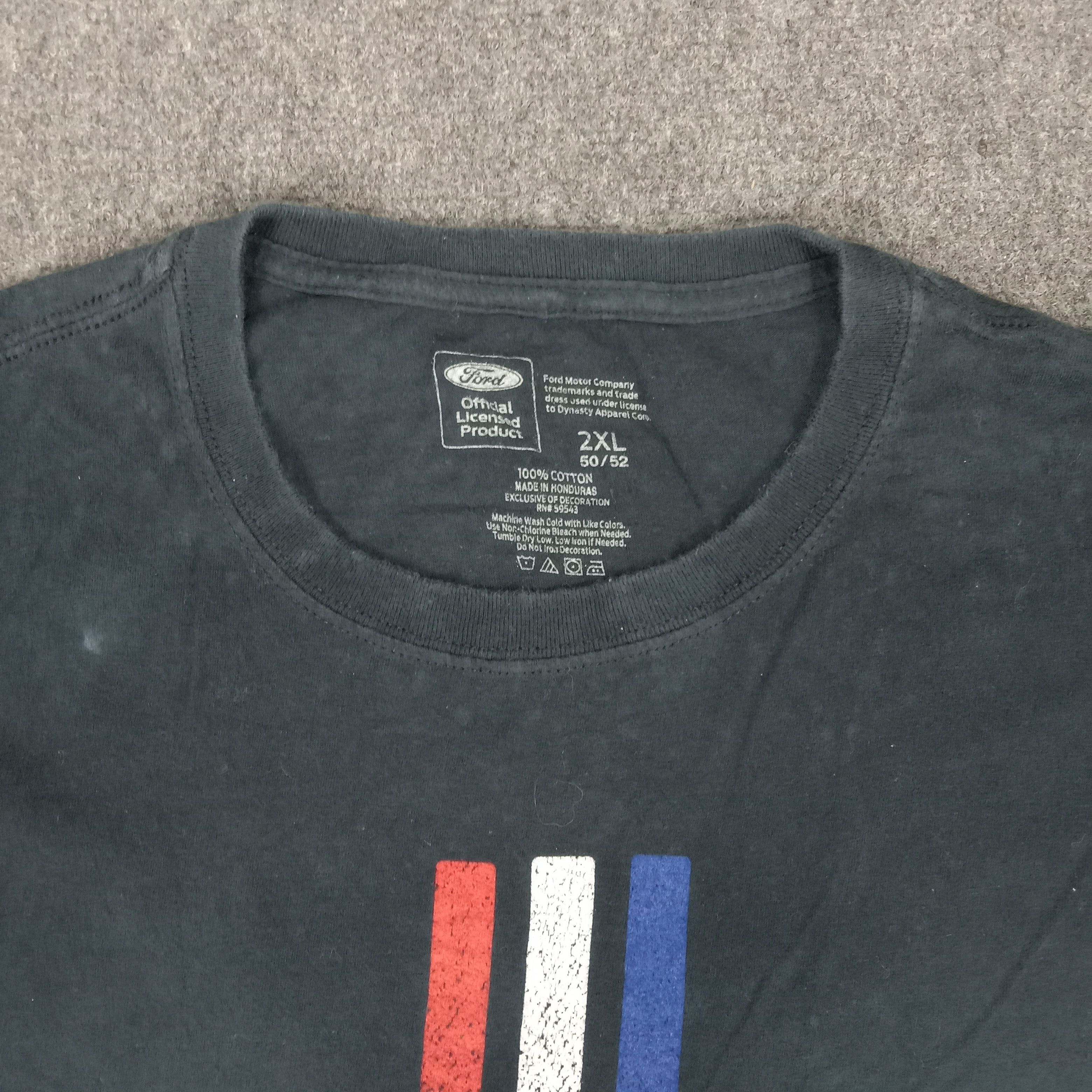 Ford × Mustang × Vintage FORD Mustang Big Logo Supercar Tshirt Size US XXL / EU 58 / 5 - 3 Thumbnail
