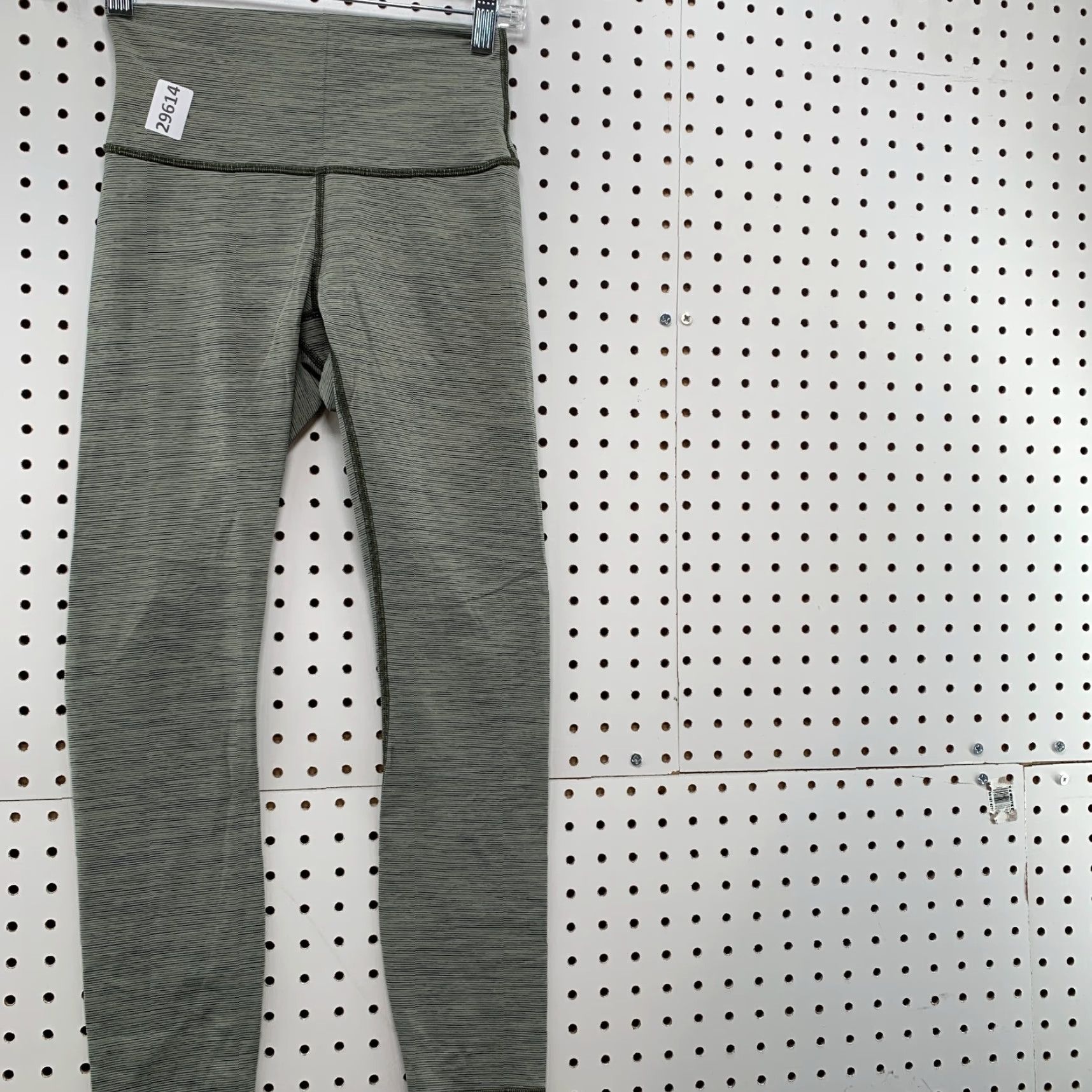 Lululemon VINTAGE Lululemon Align 7/8 Yoga Leggings Womens Size 4 Olive Green Activewear Size 27" / US 4 / IT 40 - 4 Thumbnail