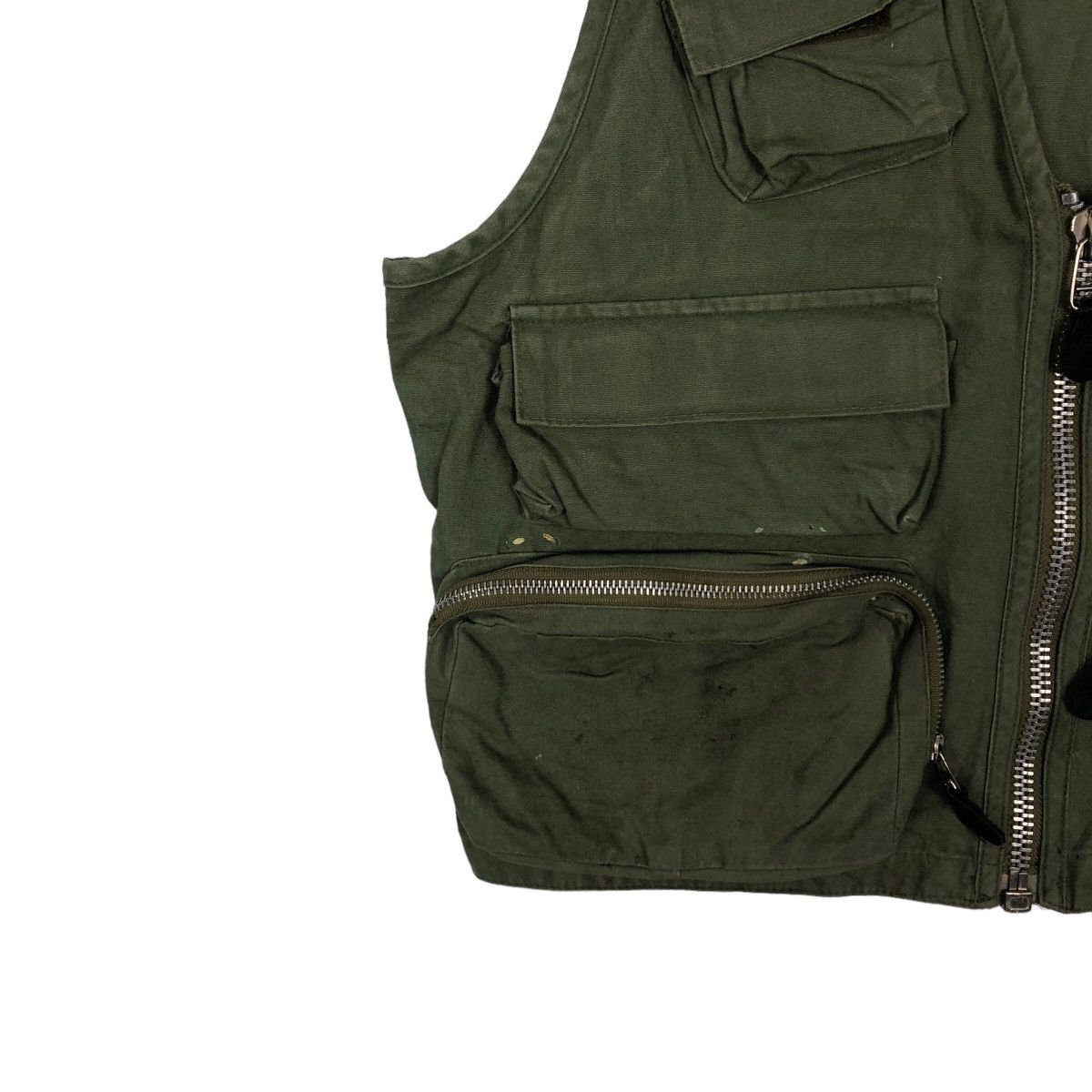 Japanese Brand 🔥90’s VINTAGE UTILITY VEST MULTI POCKET NEW ANGEL JAPAN Size US M / EU 48-50 / 2 - 3 Thumbnail