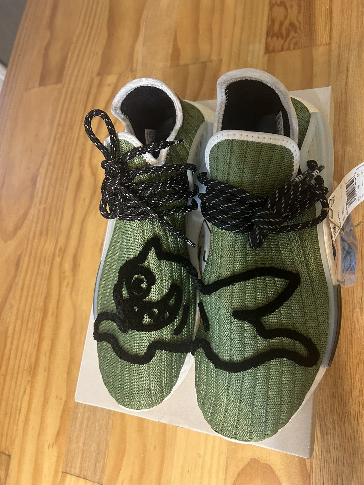Add × Pharrell BBC X Pharrell Williams Hu NMD “Running Dog” Size US 10 / EU 43 - 3 Thumbnail