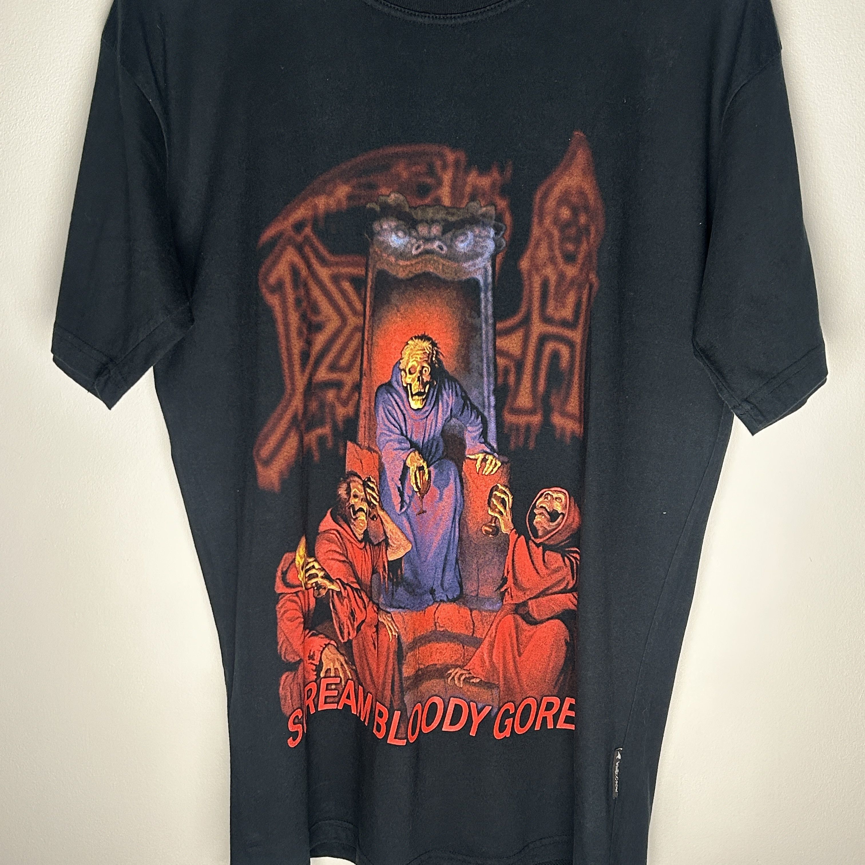 Band Tees Vintage Death Scream Bloody Gore 2001 Band T-shirt Size US XL / EU 56 / 4 - 3 Thumbnail