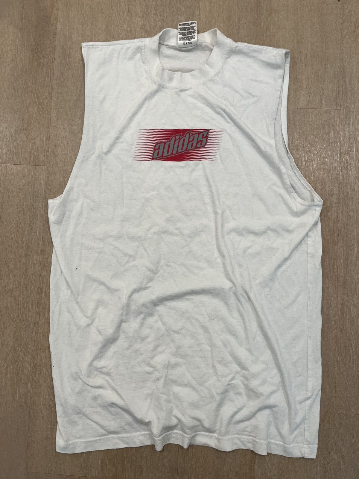 Balenciaga Vintage Adidas Tank Top Size US XXL / EU 58 / 5 - 1 Thumbnail