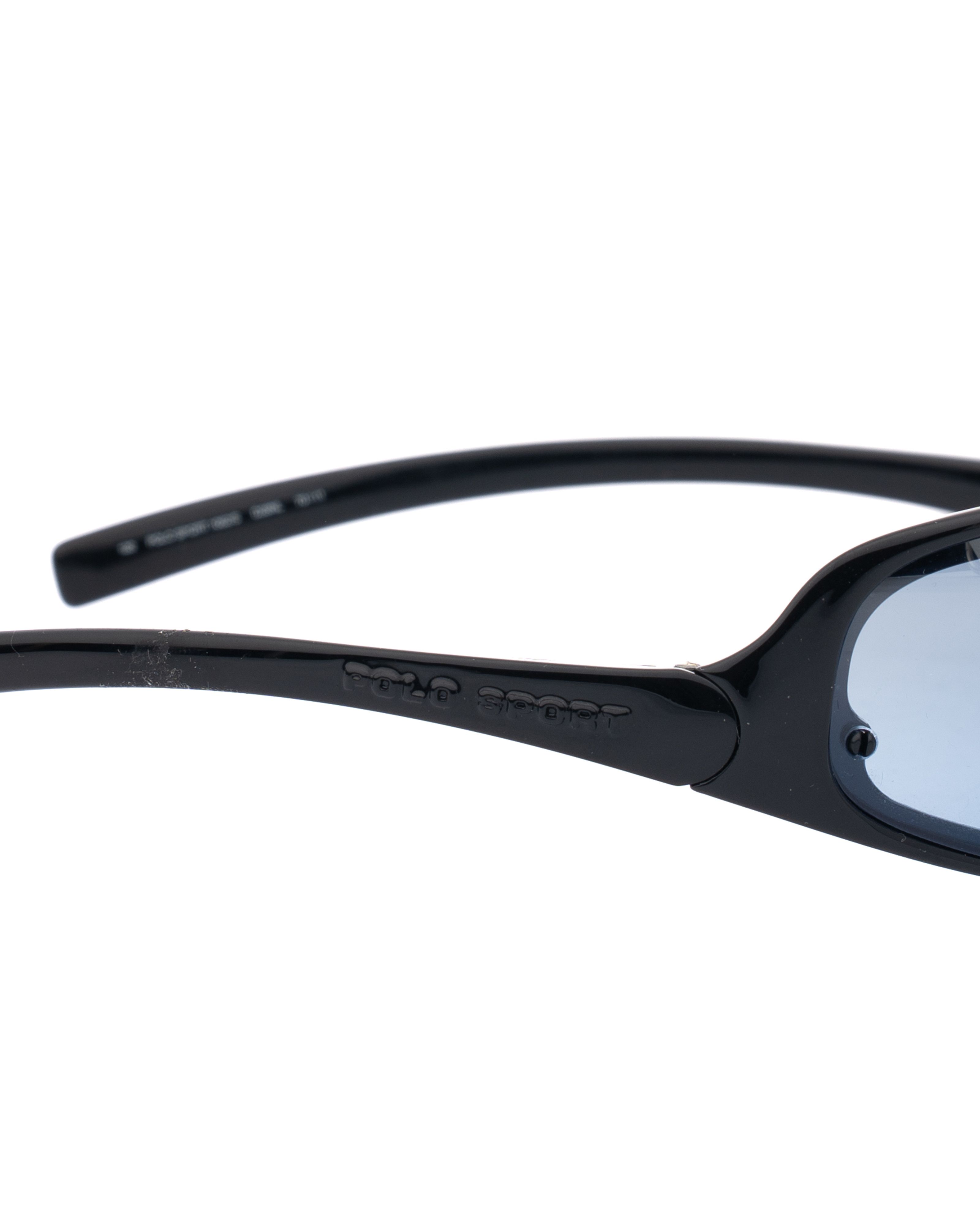 Polo Ralph Lauren Polo Sport Ralph Lauren '90s Plastic Blue Lens Sunglasses Size ONE SIZE - 3 Thumbnail