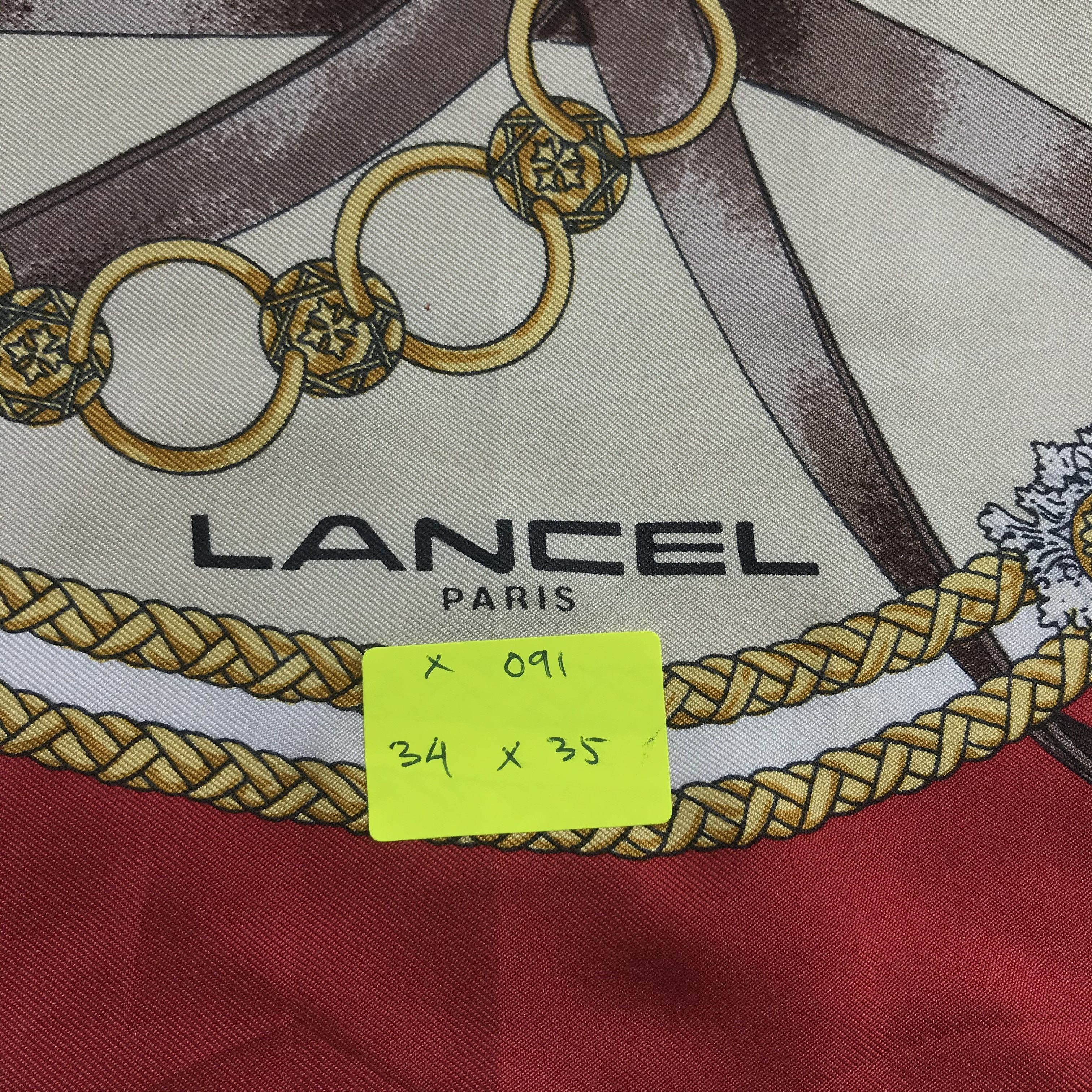 Lancel vintage Lancel silk scarf Size ONE SIZE - 6 Thumbnail