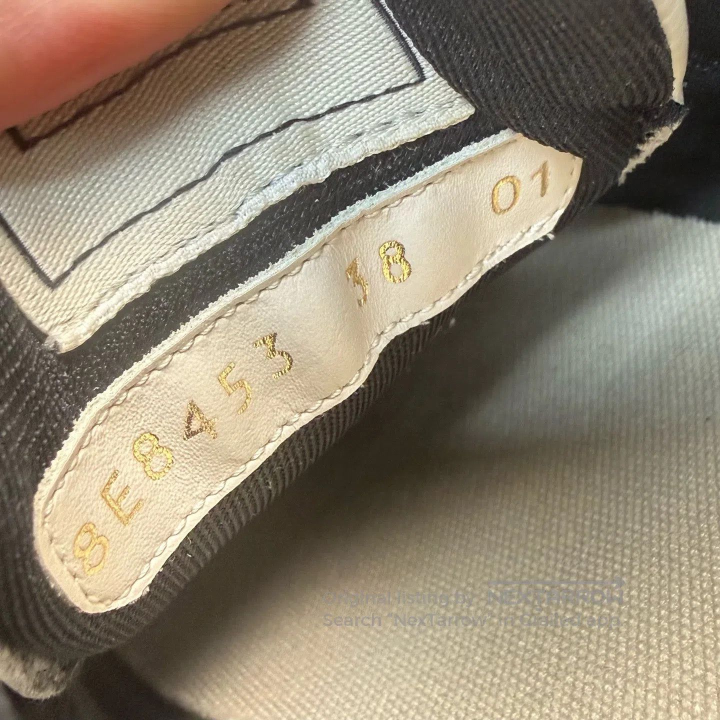 Fendi FENDI Match: Black, White, and Brown Color-Painted Velcro Size US 7.5 / IT 37.5 - 8 Thumbnail