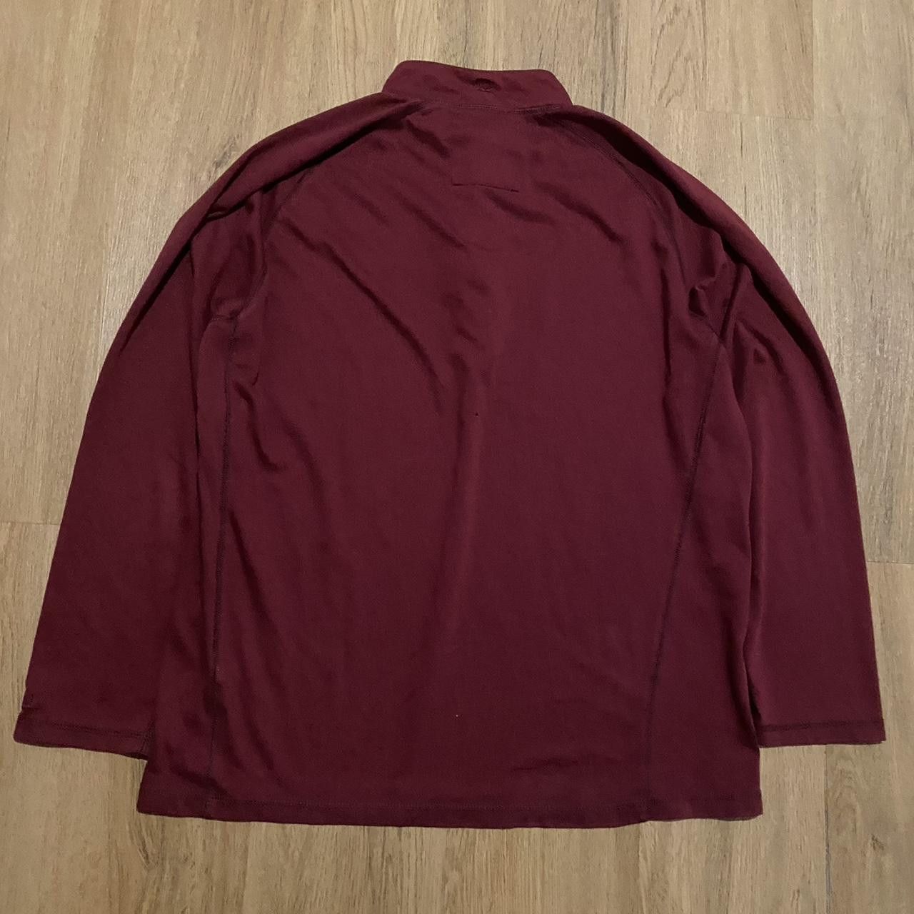 Timberland Burgundy Timberland quarter zip sweatshirt Size US XL / EU 56 / 4 - 4 Thumbnail