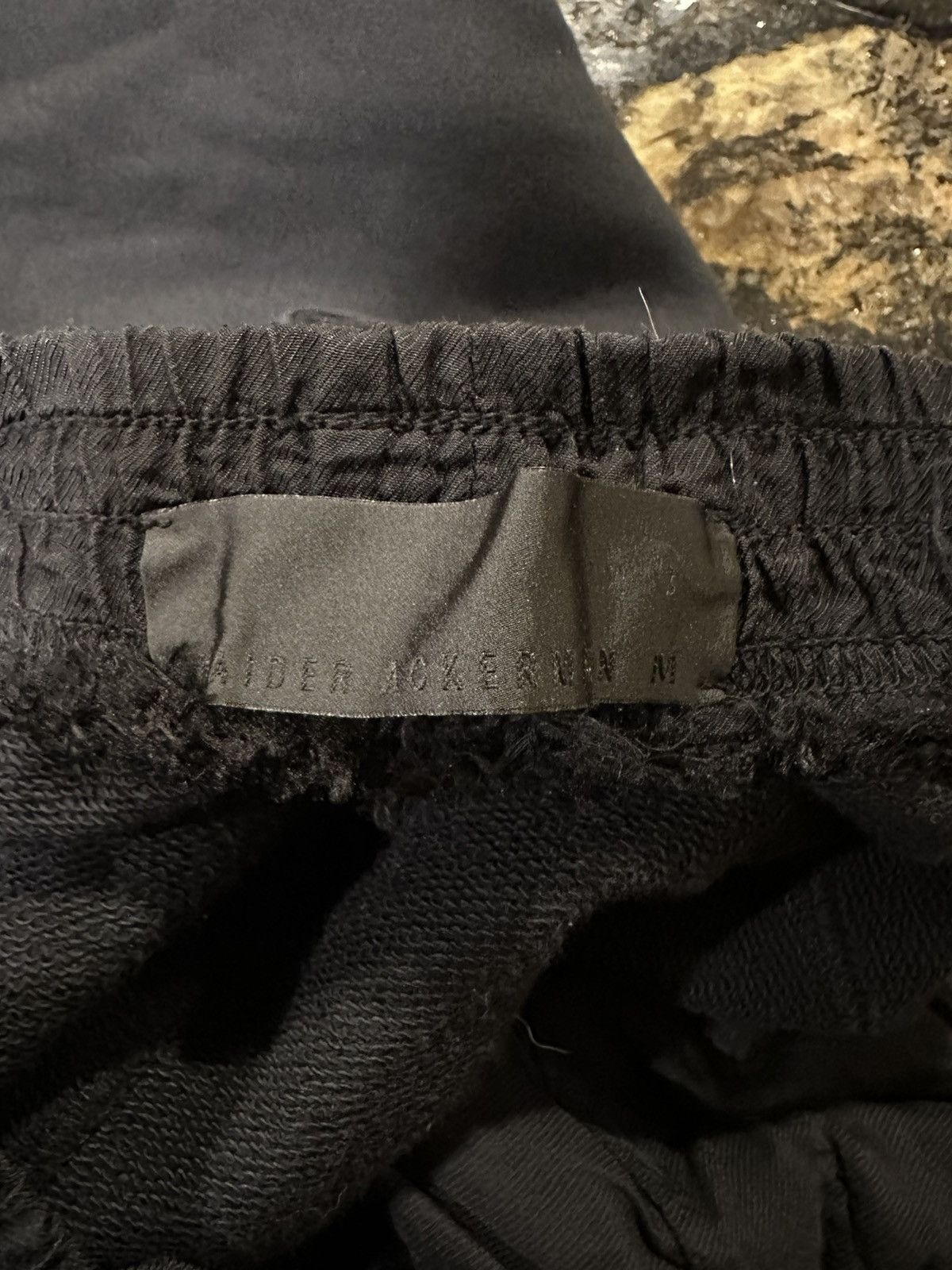Haider Ackermann Haider Ackermann Black Perth Jogger Taxedo Pants Size US 33 - 16 Thumbnail