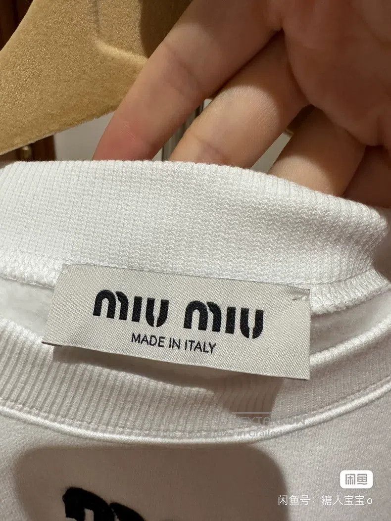 Miu Miu Miu Miu Size s Sweatshirts Size S / US 4 / IT 40 - 9 Thumbnail