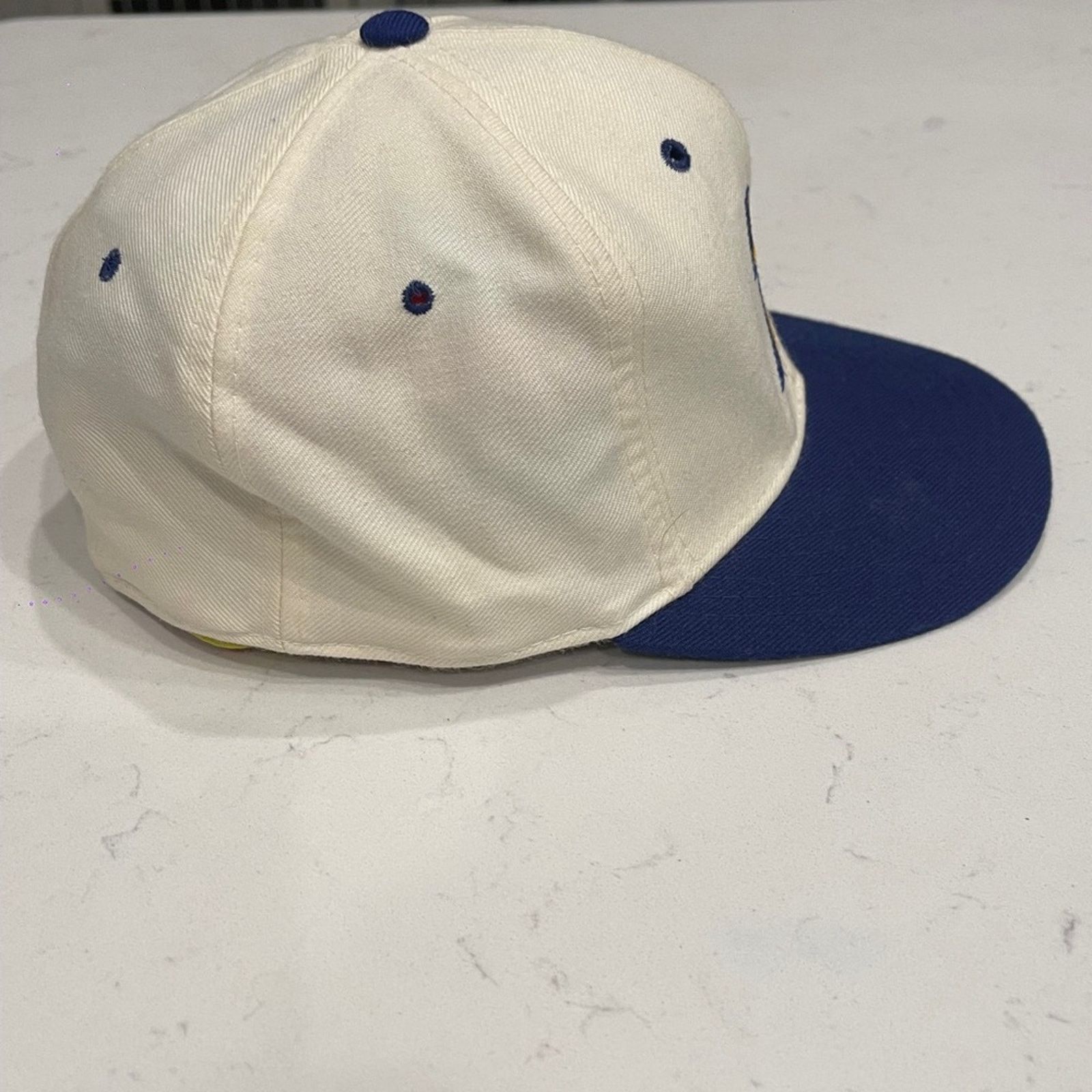 New Era VINTAGE NEW ERA LOS ANGELES RAMS IVORY 5950 PRO NFL LOGO HAT Size ONE SIZE - 3 Thumbnail
