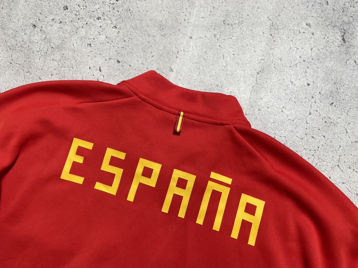 Adidas Vintage Adidas Spain Team Full Zip Football Jacket Size US XL / EU 56 / 4 - 9 Thumbnail