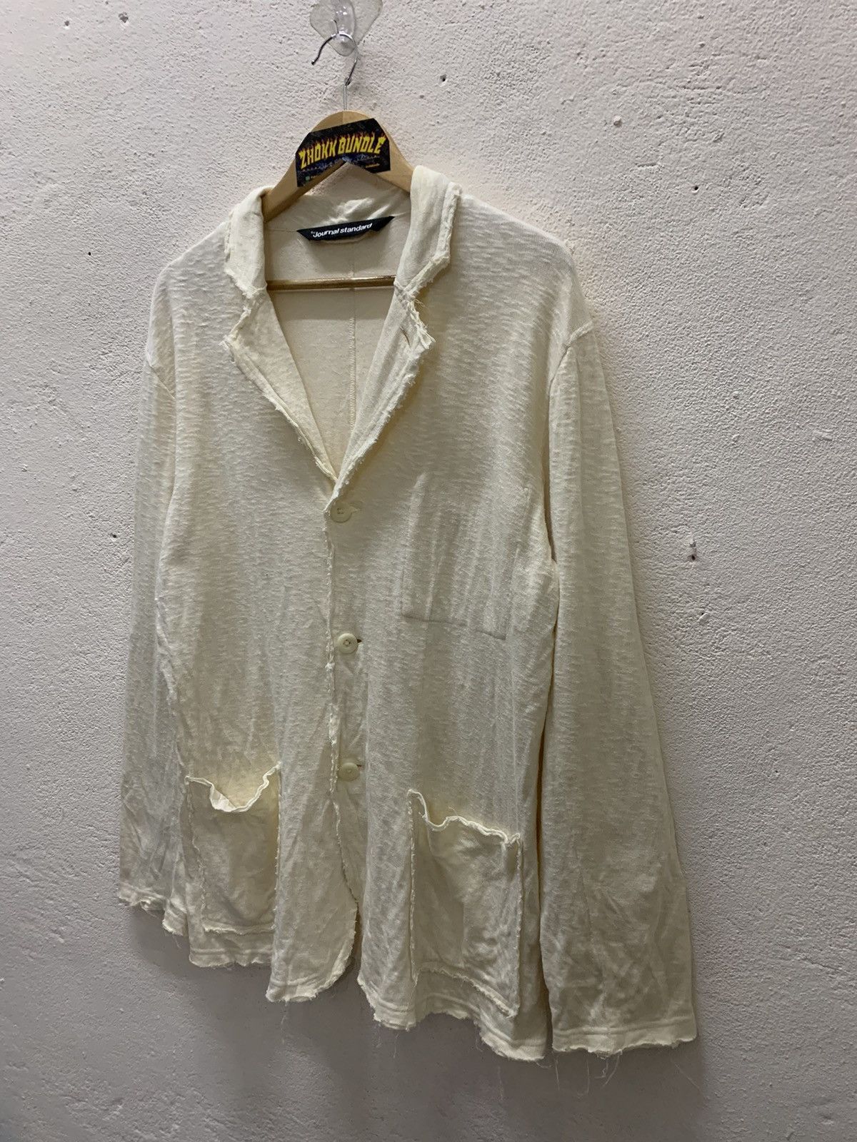 Japanese Brand × Journal Standard Journal Standard Distressed Sweater Size L / US 10 / IT 46 - 2 Thumbnail