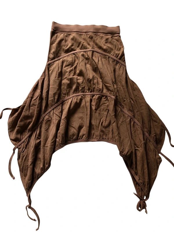 Cop Copine rare vintage cop copine y2k asymmetrical skirt Size 27" / US 4 / IT 40 - 1 Thumbnail