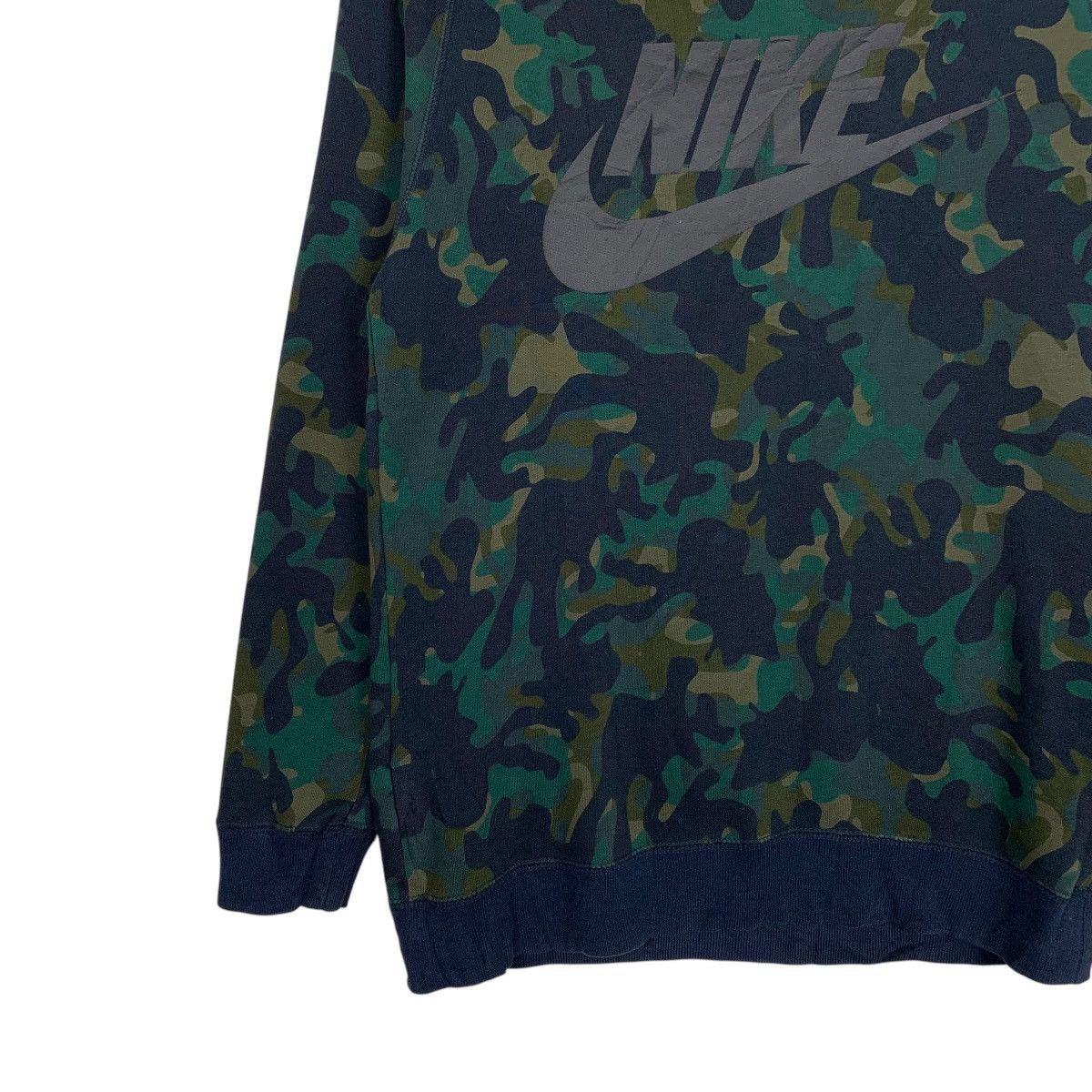 Nike Nike Camo Big Logo Sweatshirt Size S / US 4 / IT 40 - 3 Thumbnail