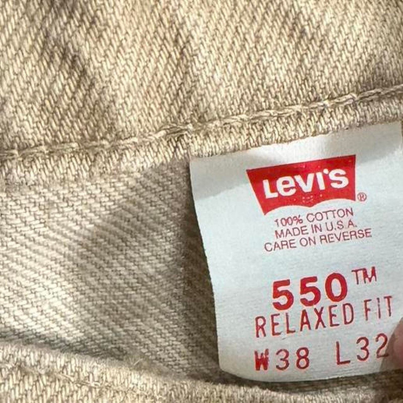 Levi's Vintage 550 levis relaxed fit Size US 38 / EU 54 - 4 Thumbnail