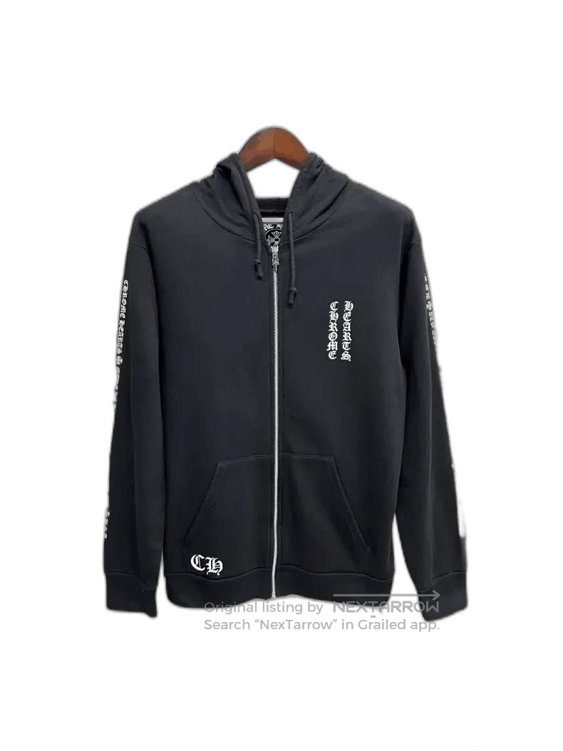 Chrome Hearts Chrome Hearts Hoodie with Vine Cross Design. Size US XL / EU 56 / 4 - 1 Thumbnail