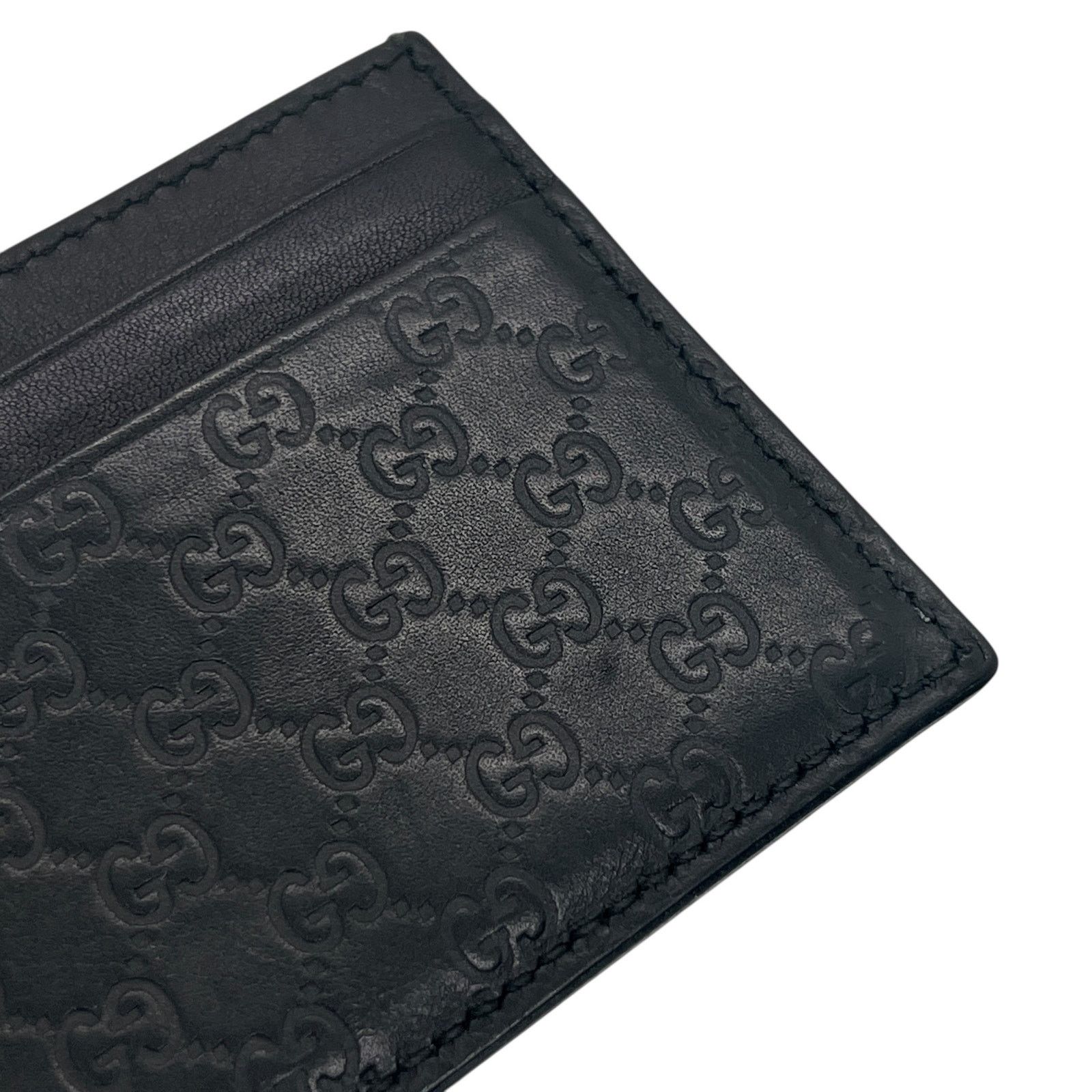 Gucci Gucci Micro Guccissima Card Holder Size ONE SIZE - 9 Thumbnail