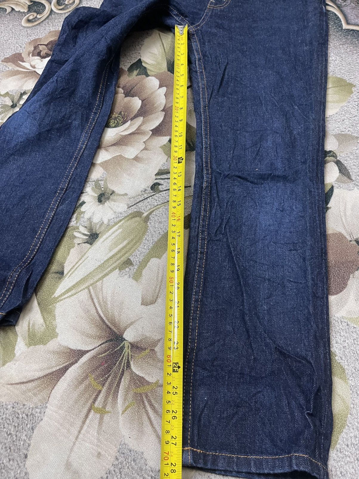 Japanese Brand Serge De Blue Jeans Streetwear Size 28" / US 6 / IT 42 - 11 Thumbnail