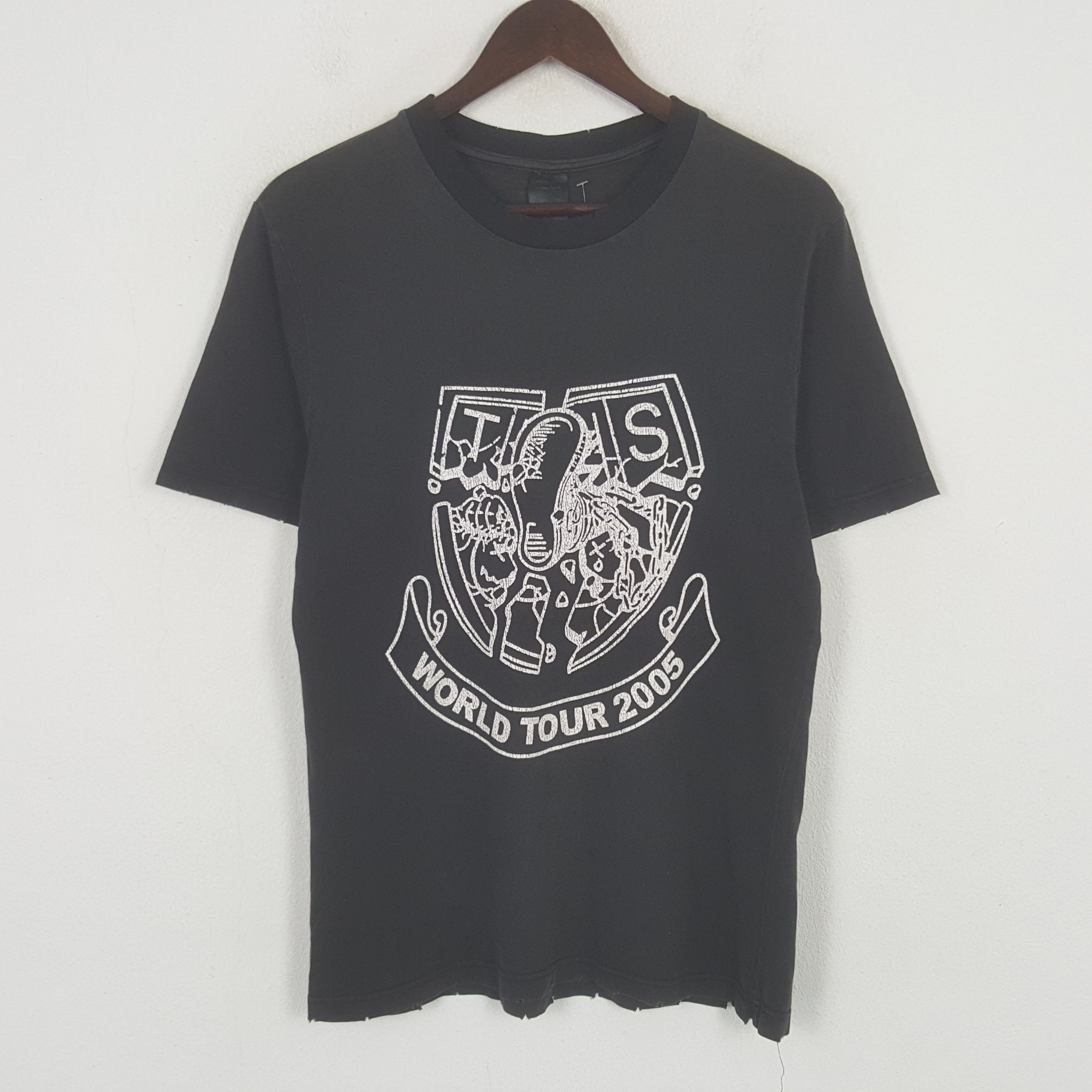 Number (N)ine Vintage Number Nine World Tour 2005 Tshirt Size US S / EU 44-46 / 1 - 1 Thumbnail