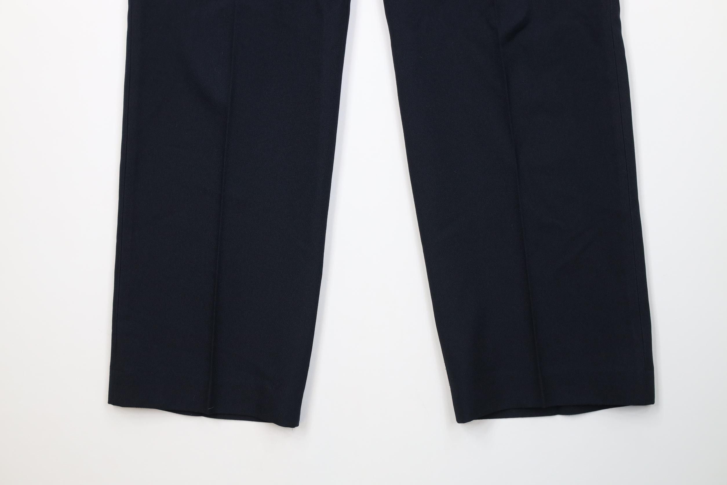 Vintage Vintage 70s Streetwear Knit Flared Wide Leg Chino Pants USA Size US 34 / EU 50 - 4 Thumbnail