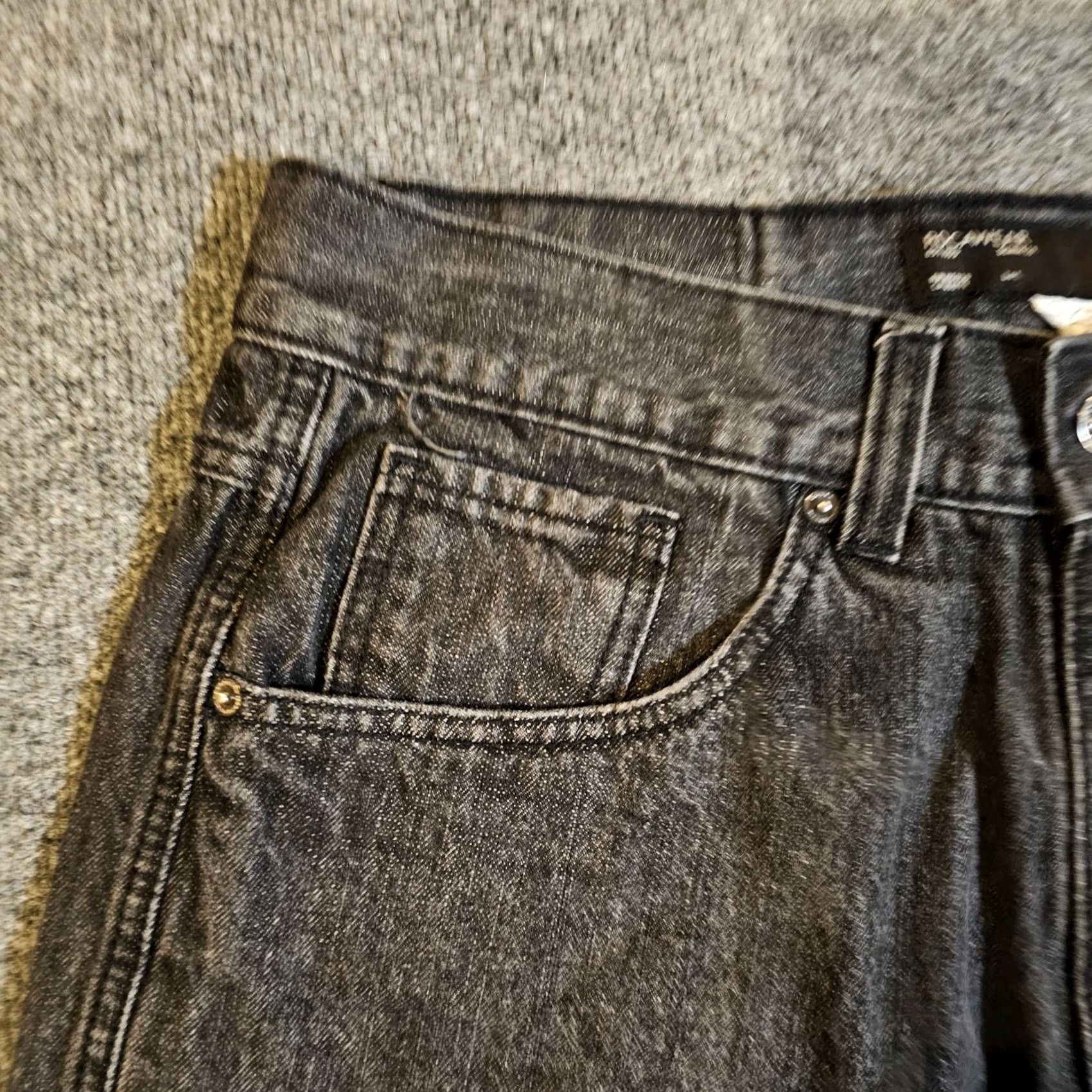 Rocawear Vintage Rocawear Jeans Men 36x33 Black Baggy Straight Skater Hip Hop Street Wear Size US 36 / EU 52 - 3 Thumbnail