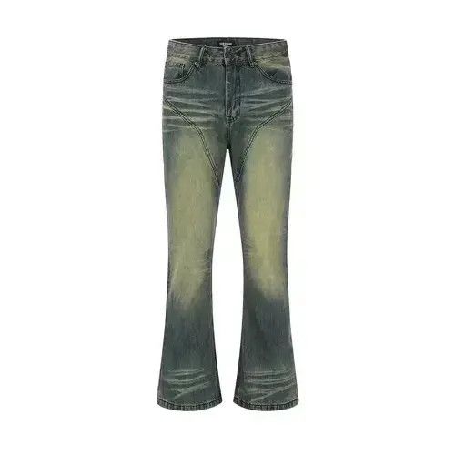 Other distressed flared fade skate double knee jeans Size US 32 / EU 48 - 1 Thumbnail