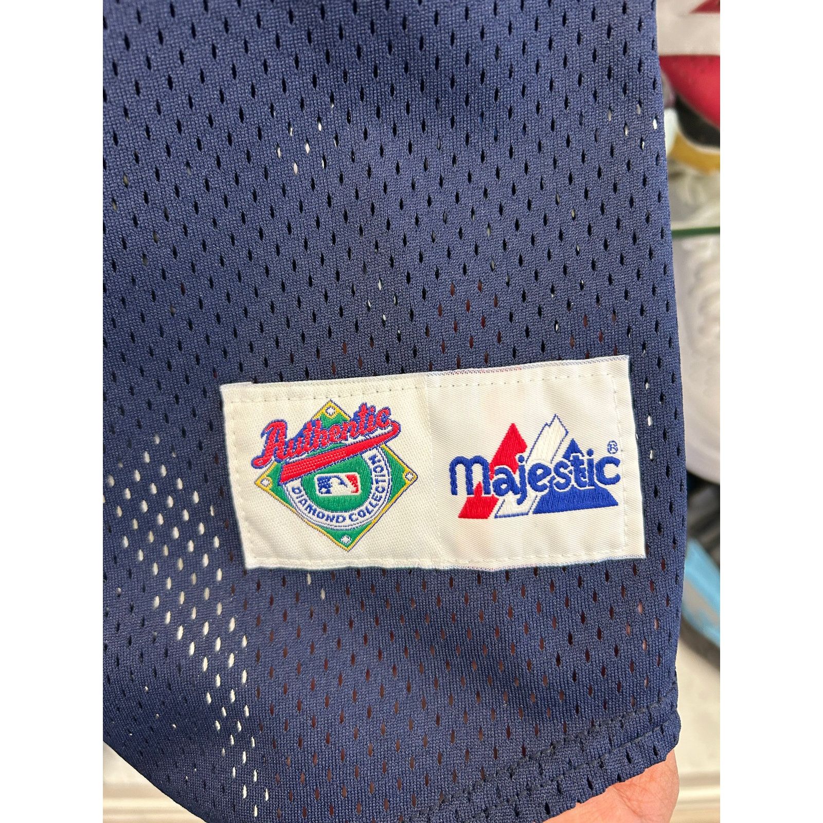 MLB vintage 1990s Anaheim Angels baseball jersey Diamond XXL 2XL Size US XXL / EU 58 / 5 - 4 Thumbnail