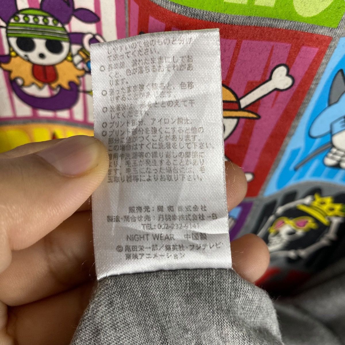 Anime × Japanese Brand Vintage 00's ONE PIECE Panson Works Mugiwara Crews Logo Size US L / EU 52-54 / 3 - 7 Thumbnail