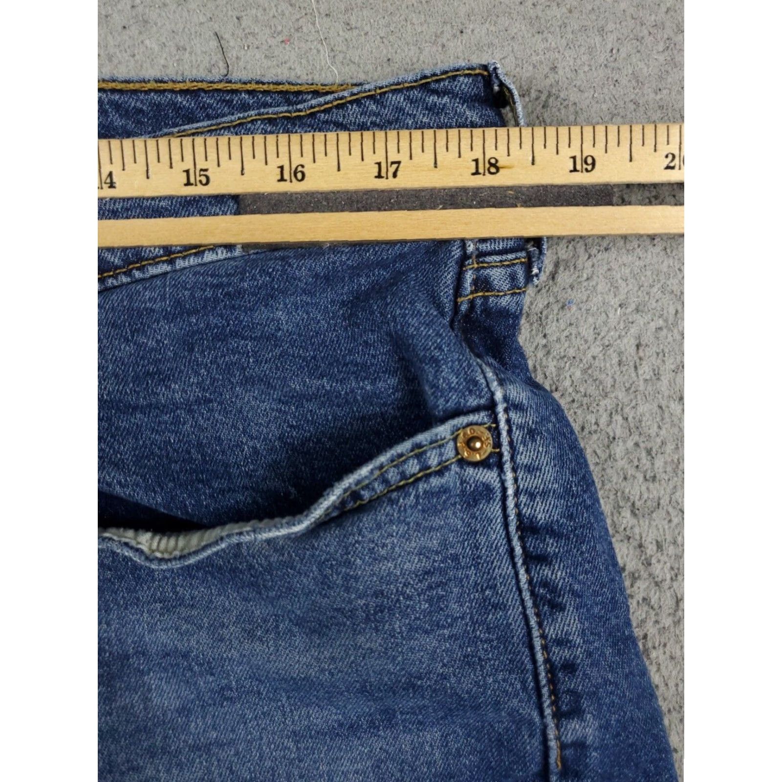 Levi's Levis Mens Straight Leg 36x30 Extra Large XL Blue Casual Denim Jeans Pants Size US 36 / EU 52 - 4 Thumbnail