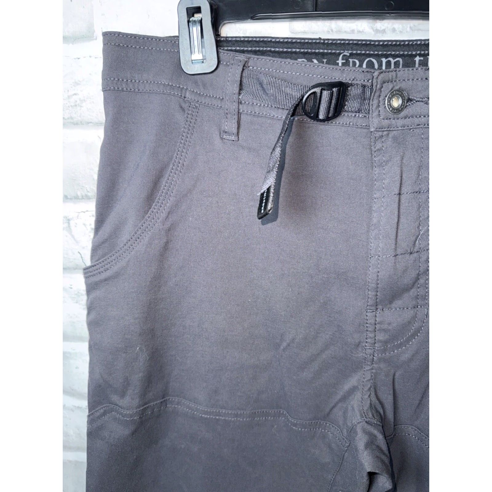 Prana VINTAGE Prana Mens Cargo Pants 32 Gray Nylon Hiking Roll-up Outdoor Sports Size US 32 / EU 48 - 3 Thumbnail