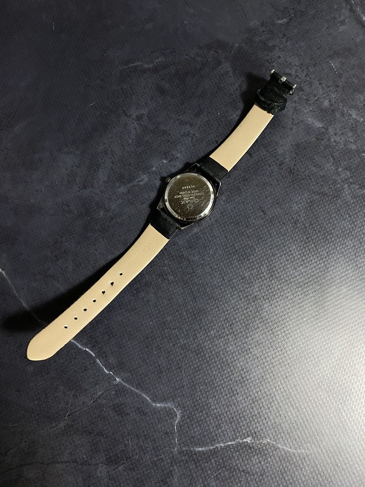 Vintage Omax Quartz Watch Japan Movement Black Dial Crystals Size ONE SIZE - 12 Thumbnail