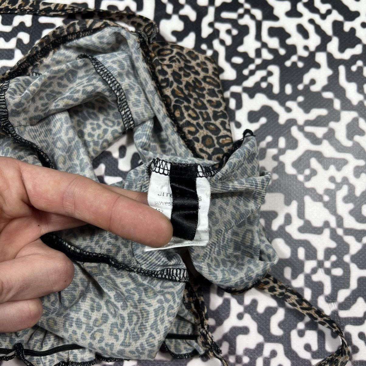 Vintage Vintage Y2K Leopard Sexy Retro Tank Top Sleeveless Size S / US 4 / IT 40 - 13 Thumbnail