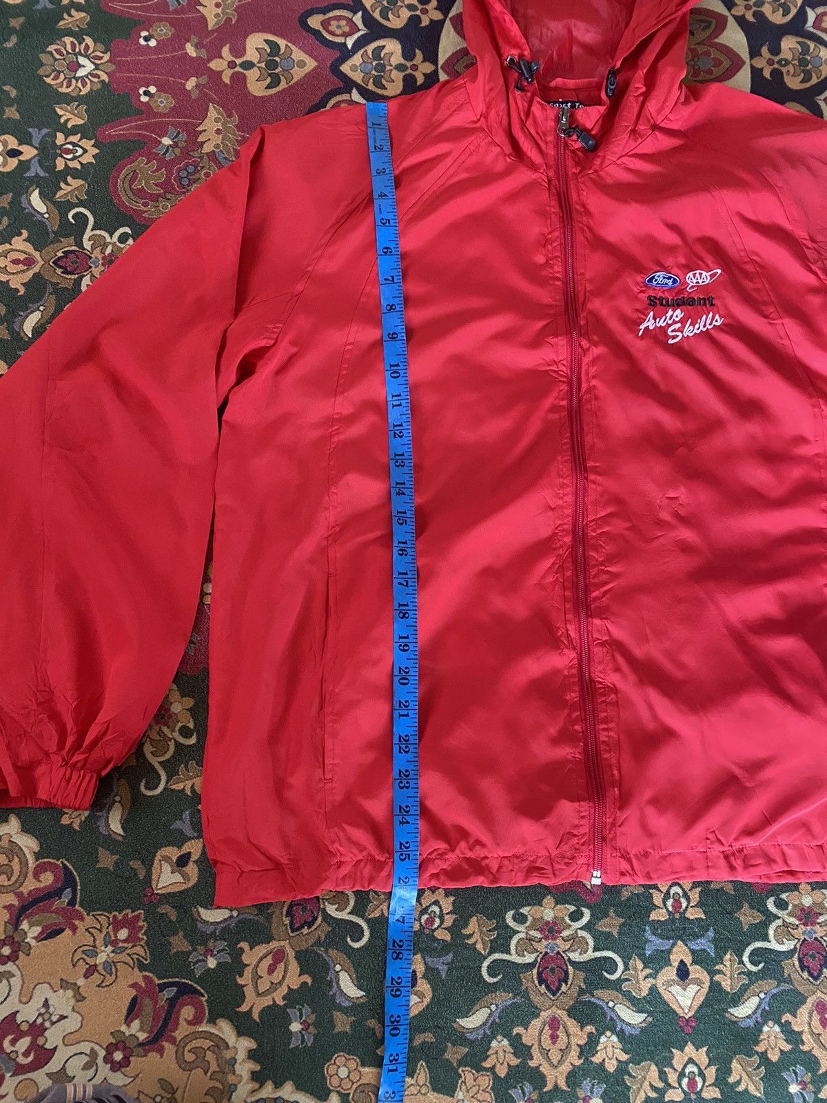 Ford Vintage Ford Auto Skills Windbreaker Zipper Jacket XL Size US L / EU 52-54 / 3 - 16 Thumbnail