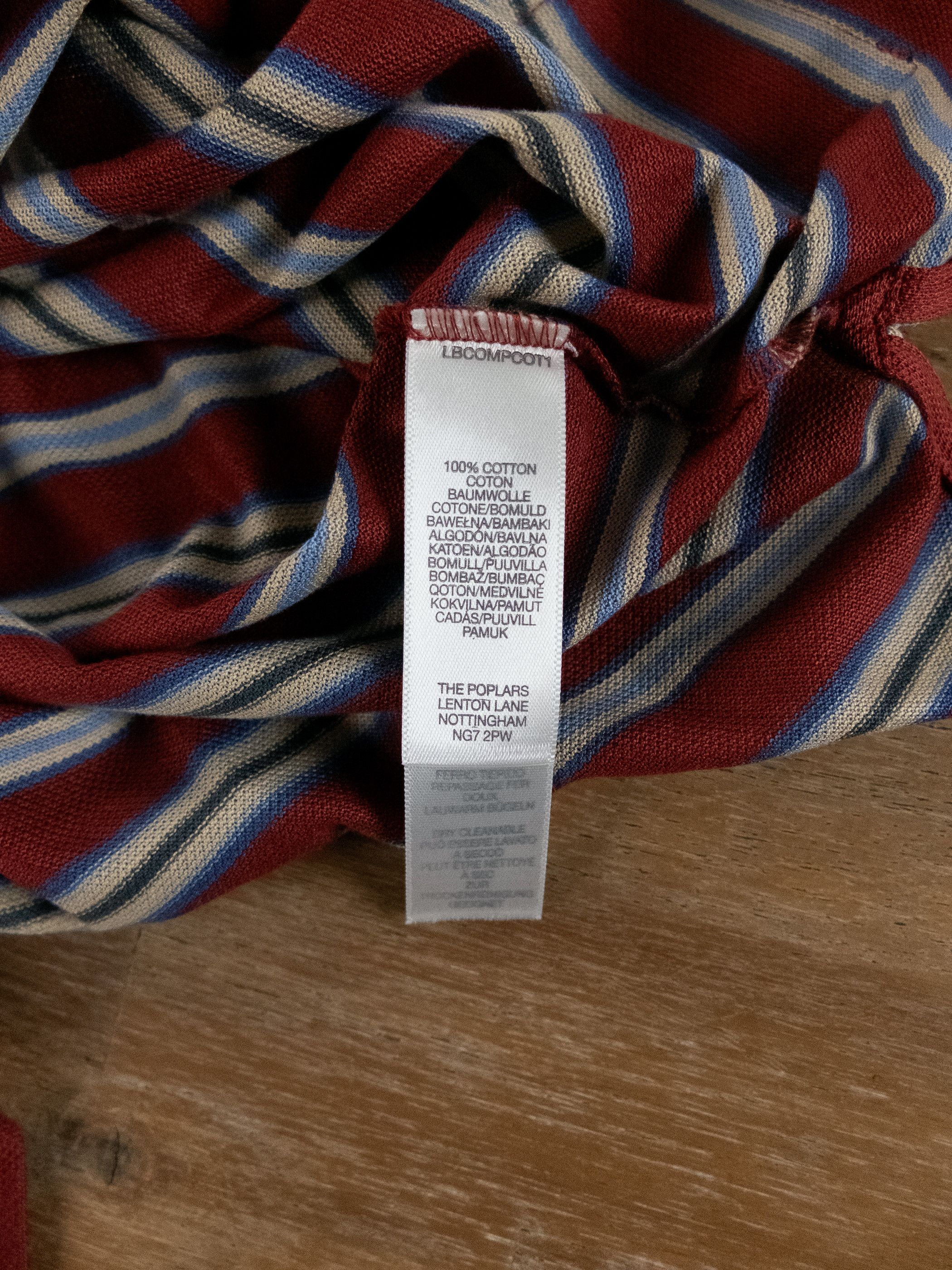Paul Smith PAUL SMITH mainline red & blue striped polo shirt Medium Size US M / EU 48-50 / 2 - 7 Thumbnail