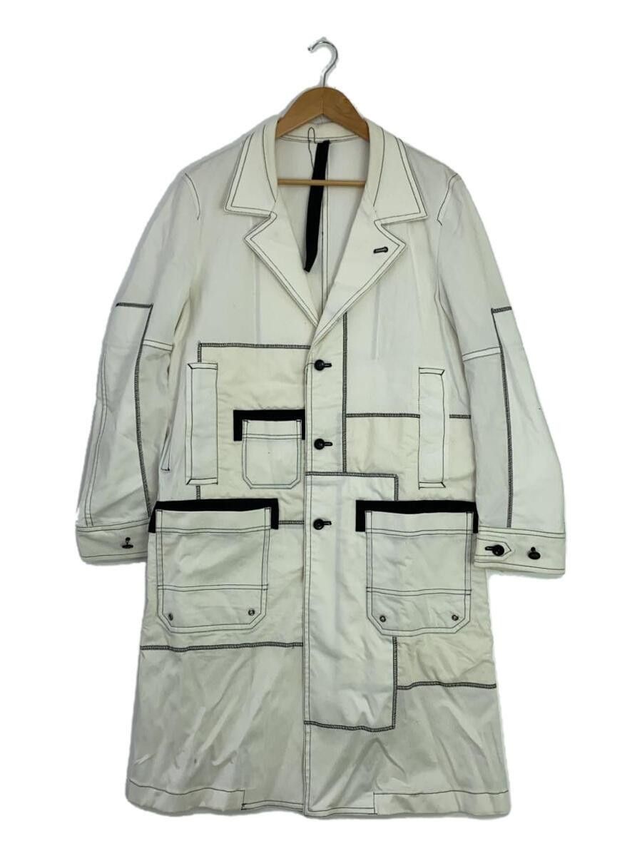 Yohji Yamamoto Ground Y denim coat white GC-C05-803 Size US L / EU 52-54 / 3 - 1 Thumbnail