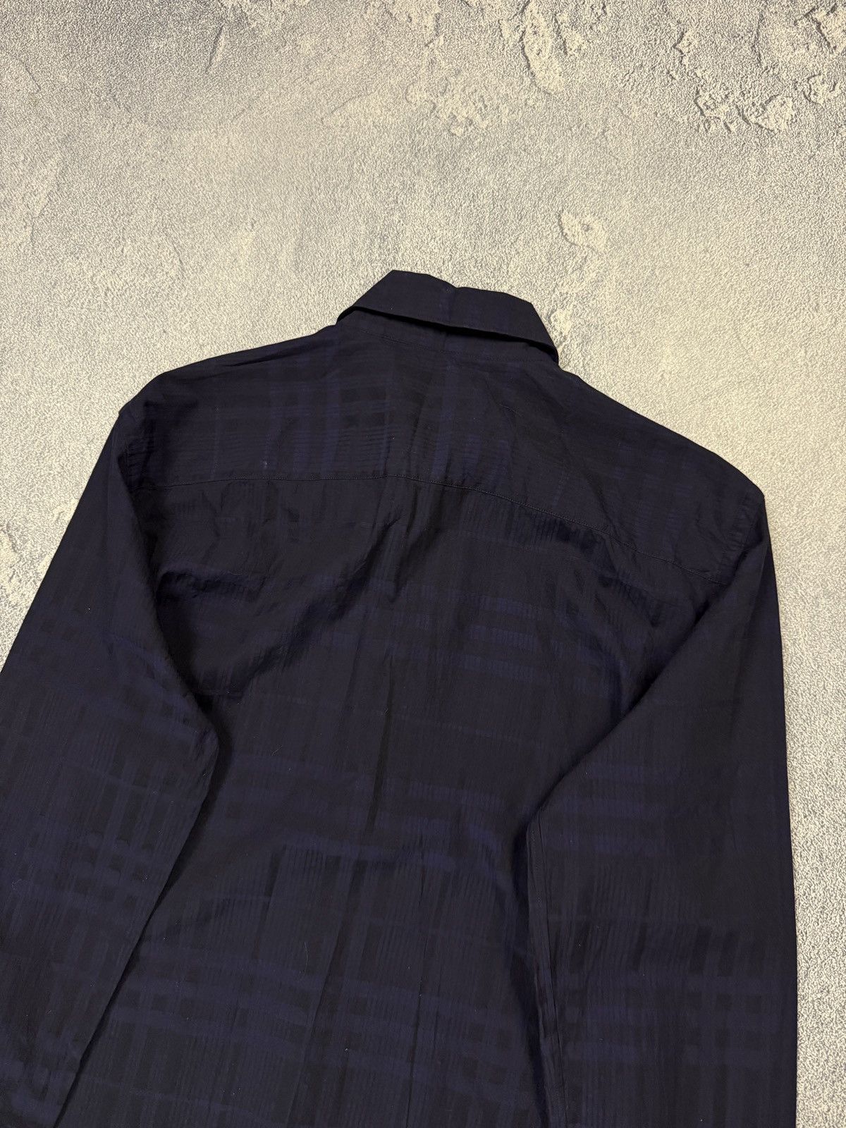 Burberry BURBERRY Shirt Button Up Cotton Nova Check Blue Black Men’s Size US S / EU 44-46 / 1 - 4 Thumbnail