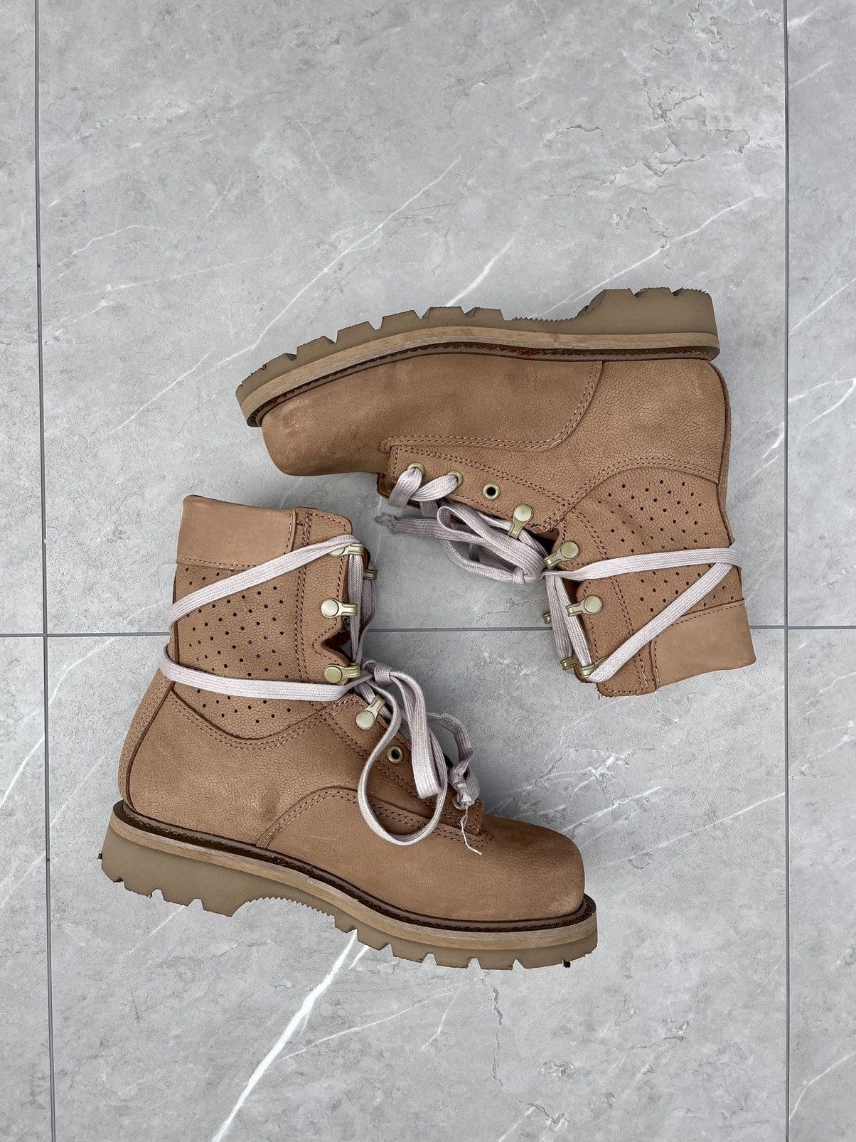 Vintage Vintage Military Desert Storm Combat Boots Size US 12 / EU 45 - 5 Thumbnail