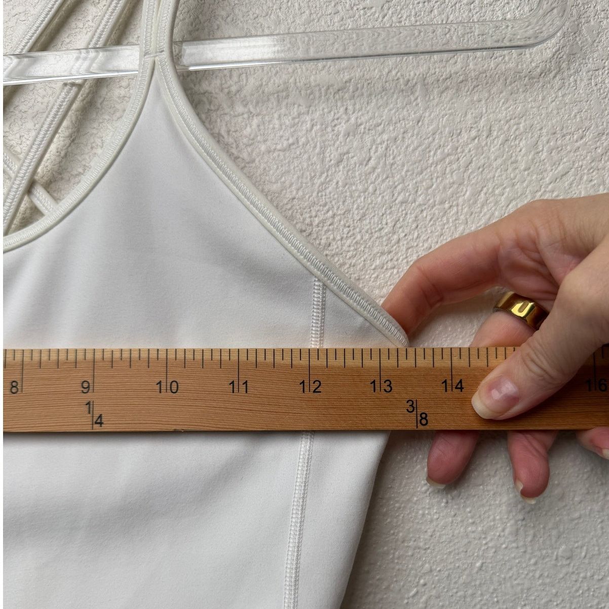 Lululemon Lululemon Free To Be Tank Nulu White Women 2 Size XS / US 0-2 / IT 36-38 - 9 Thumbnail