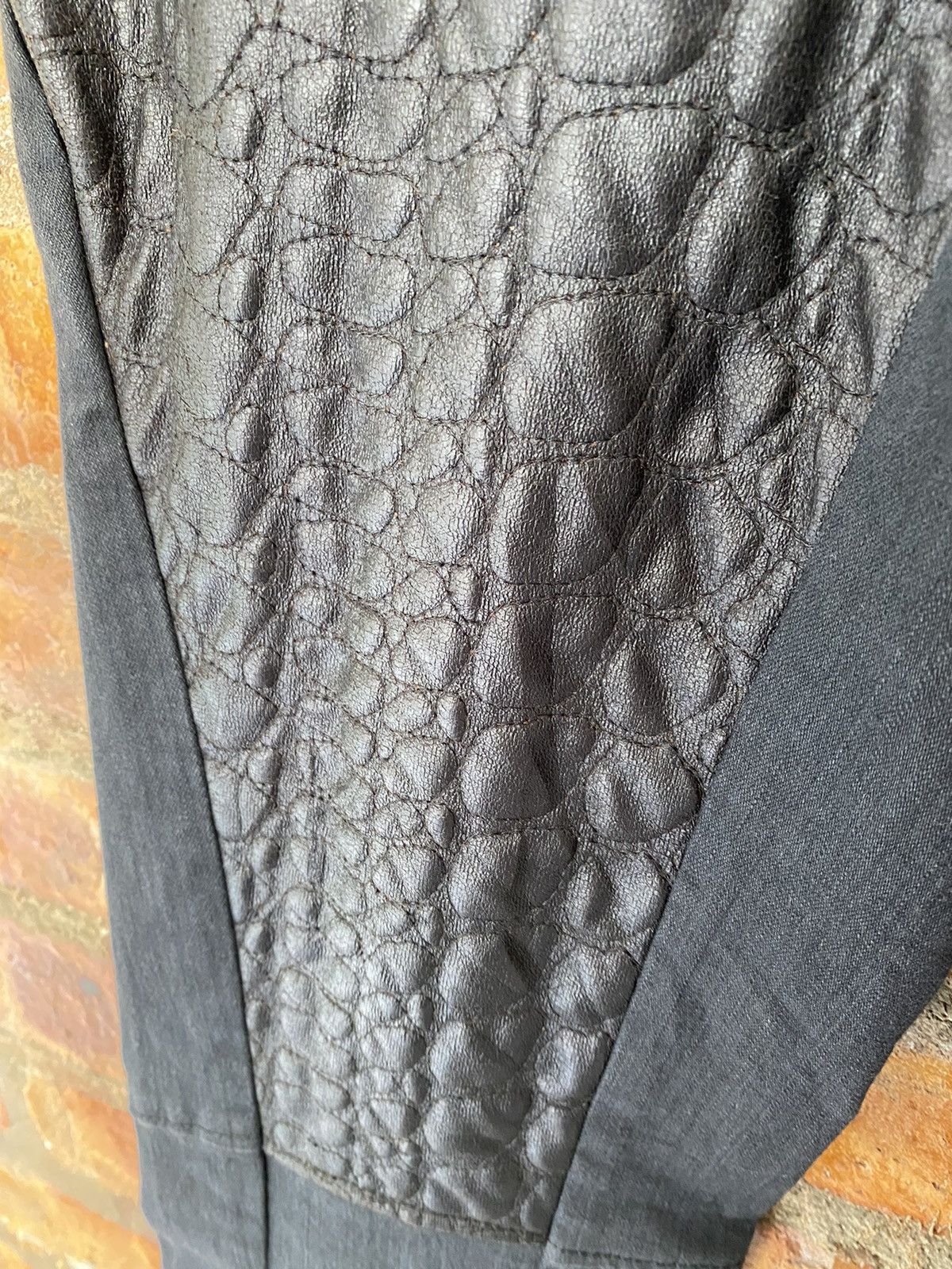Yasuyuki Ishii SS14 Yasuyuki Ishii Autre-Y Crocodile pants Size 32" / US 10 / IT 46 - 11 Thumbnail