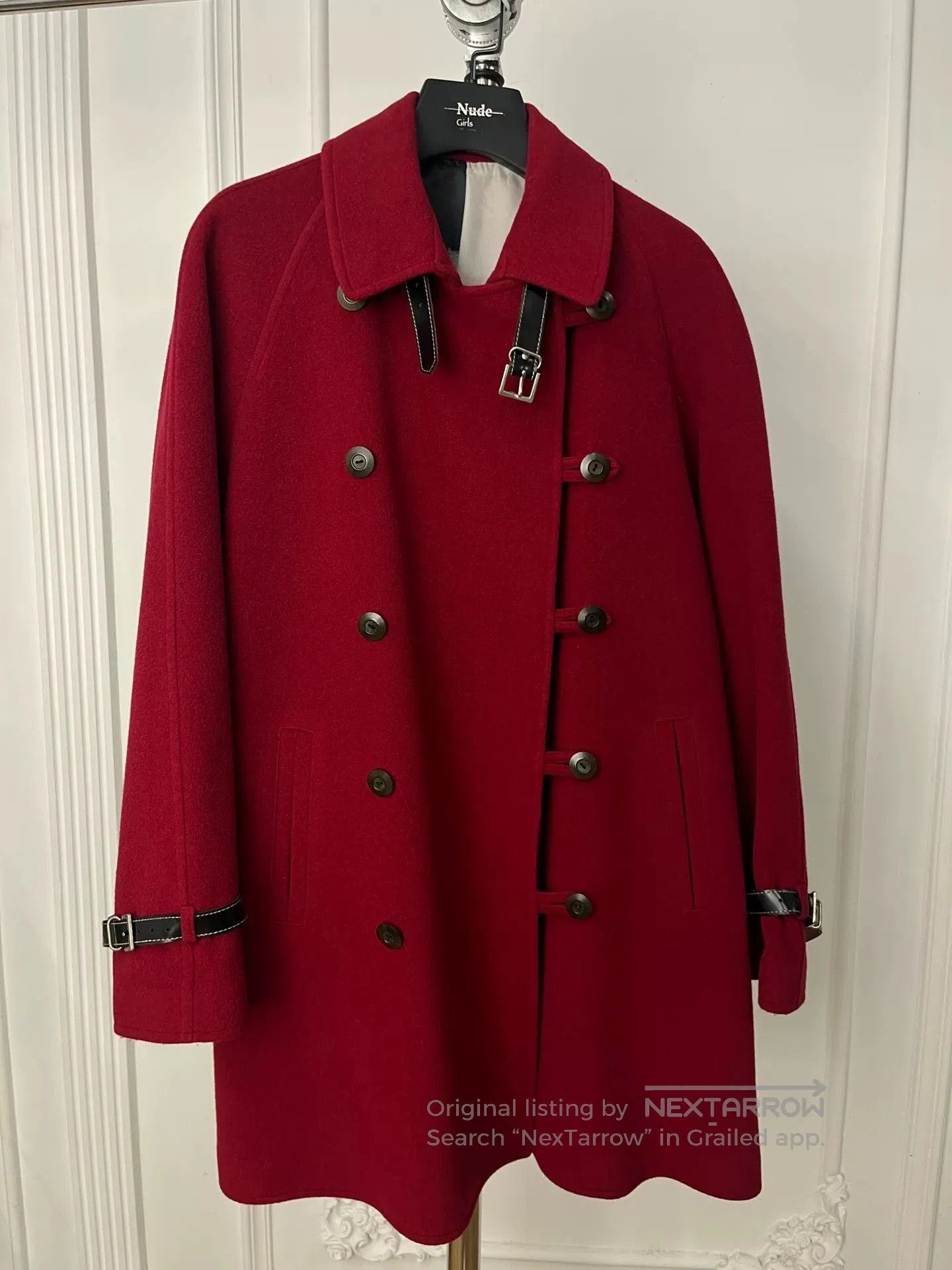 Jean Paul Gaultier vintage jean paul gaultier red coat. Size XL / US 12-14 / IT 48-50 - 3 Thumbnail