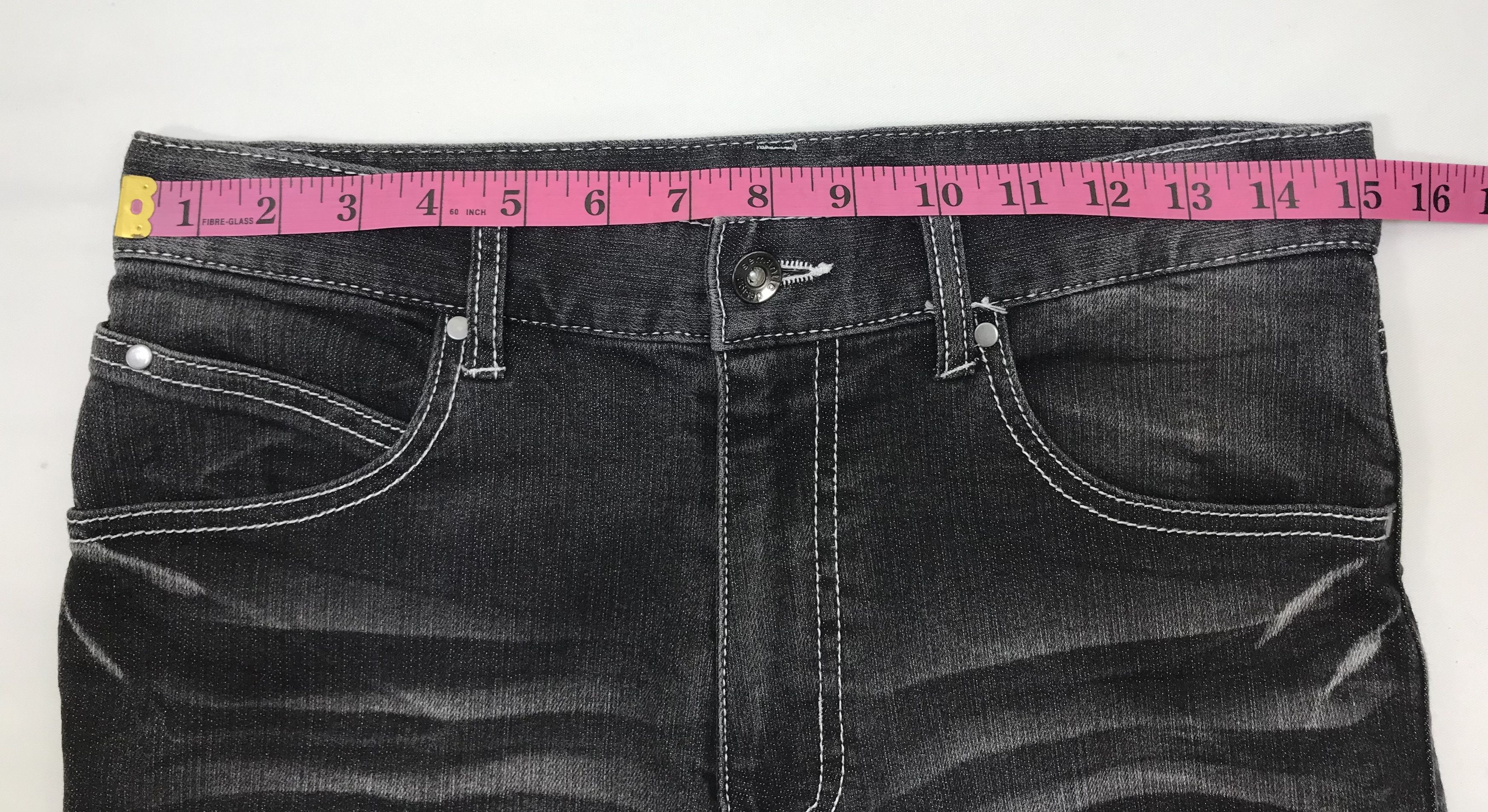 semanticdesign Semantic Design J Leg Bleach Black Jeans Size US 30 / EU 46 - 14 Thumbnail