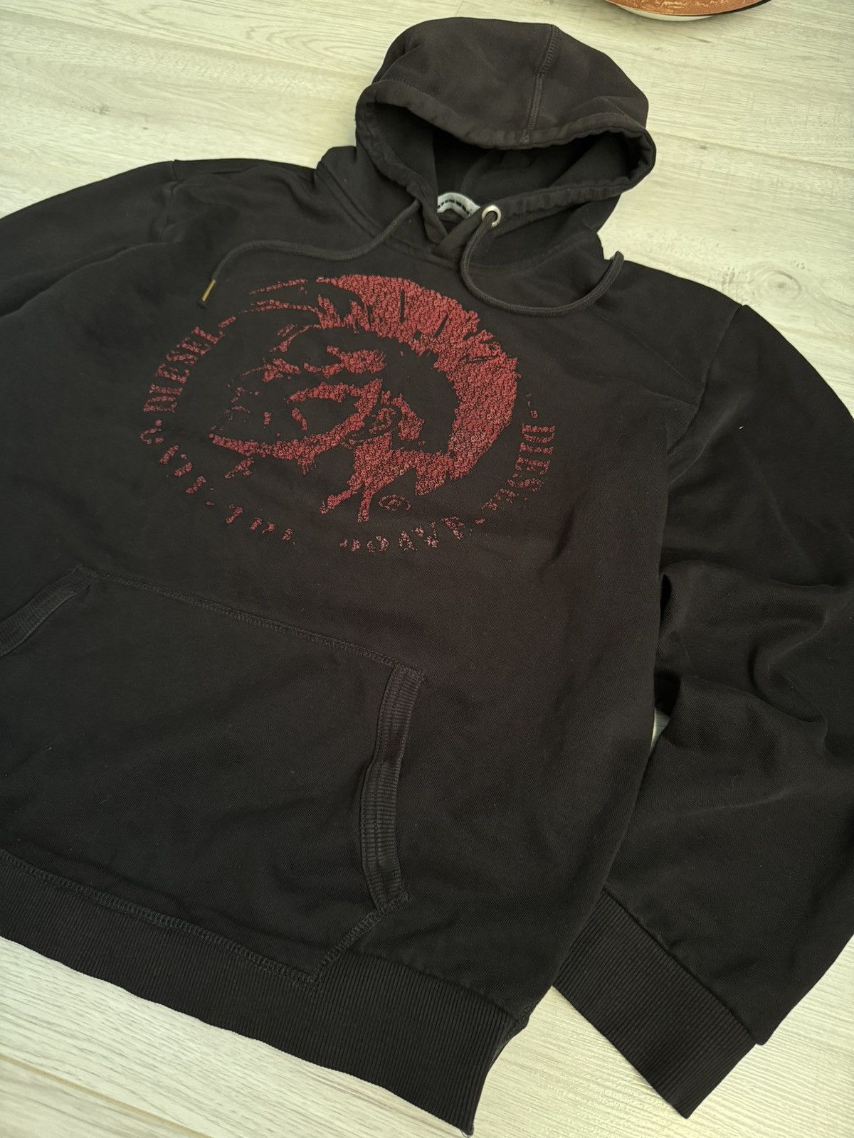 Diesel × Vintage Vintage diesel logo women’s hoodie Size L / US 10 / IT 46 - 2 Thumbnail