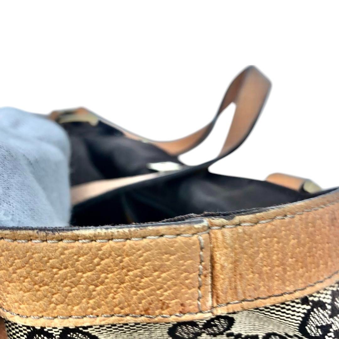Gucci Gucci - Shoulder Bag Beige Brown Leather GG Monogram Size ONE SIZE - 6 Thumbnail