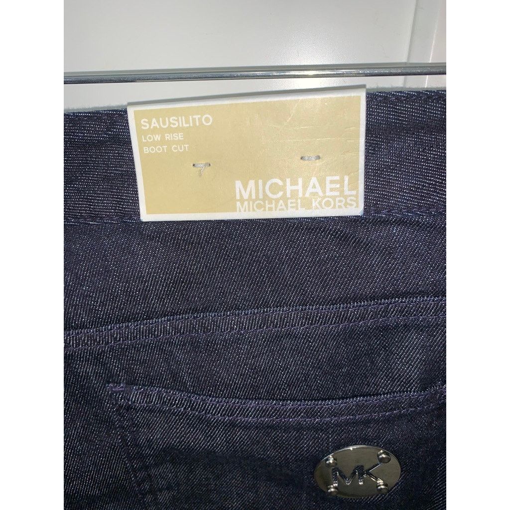 Michael Kors NWT Michael Kors Women's Low Rise Bootcut Jeans Size 14 Blue Size 36" / US 14 / IT 50 - 7 Thumbnail