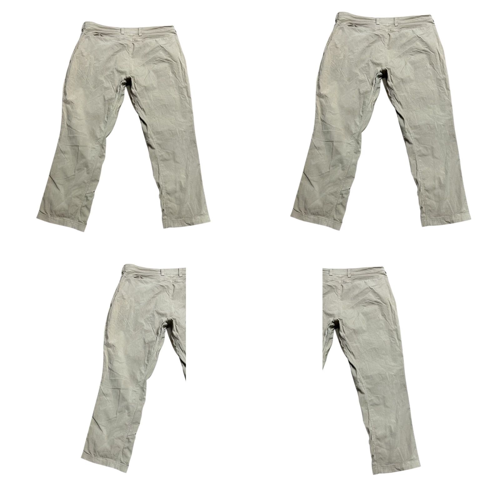 CO Duluth Trading Co Mens Standard Fit Pants 38x30 Light Brown Khaki Canvas Straight Leg Regular Rise Inseam 30 Fr Mens Pants Regular Brown Size US 38 / EU 54 - 8 Thumbnail