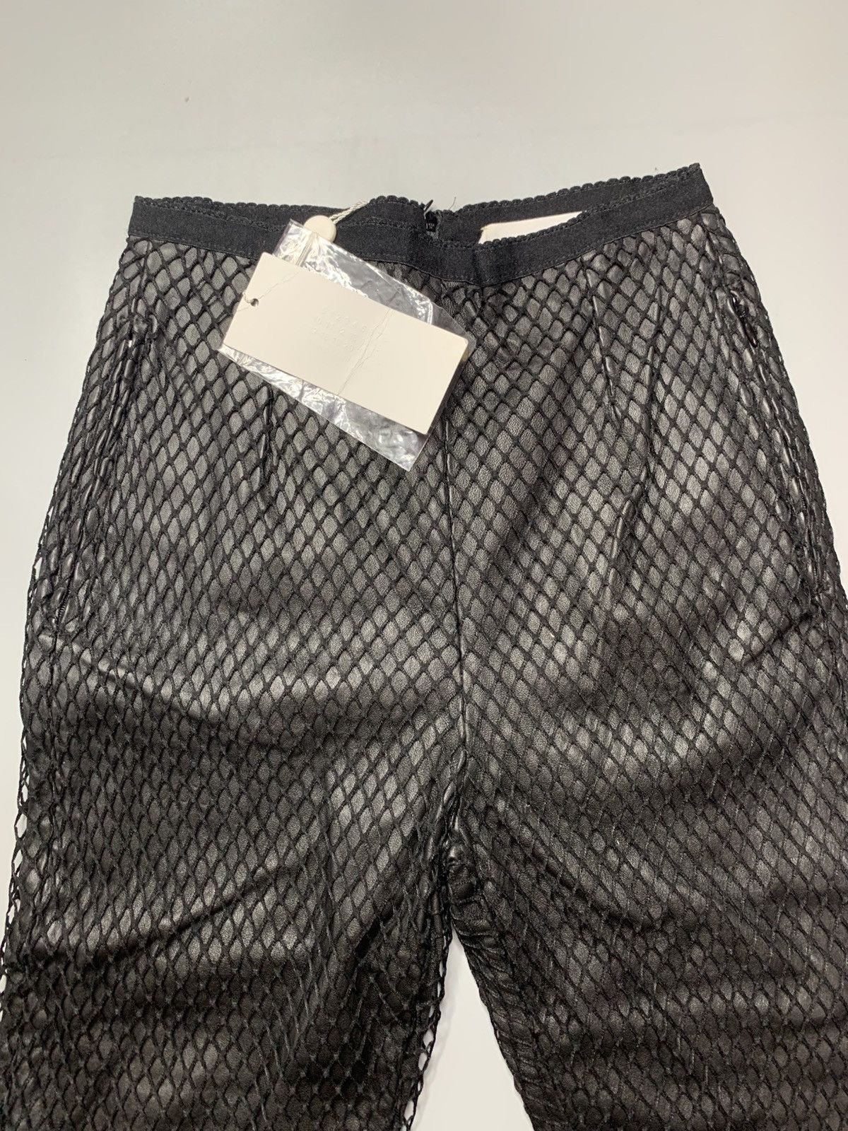 Maison Margiela Maison Margiela A/W 11 Fish Net Leather Trousers Size 27" / US 4 / IT 40 - 3 Thumbnail