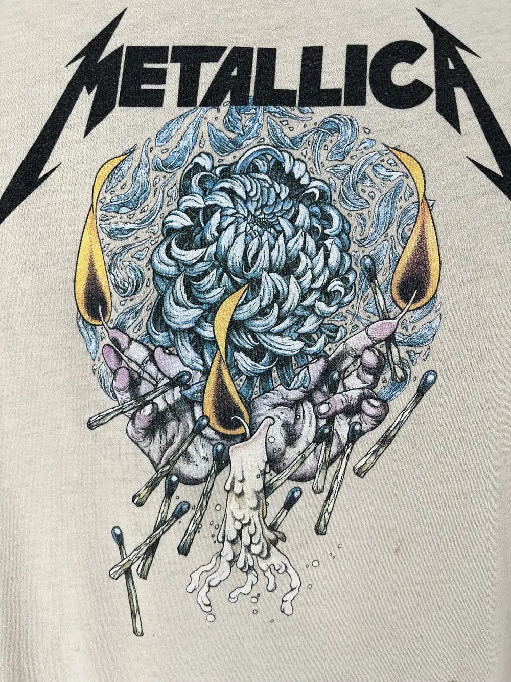 Band Tees Vintage Y2K Metallica Band Tour Distressed Tshirt Streetwear Size US S / EU 44-46 / 1 - 7 Thumbnail