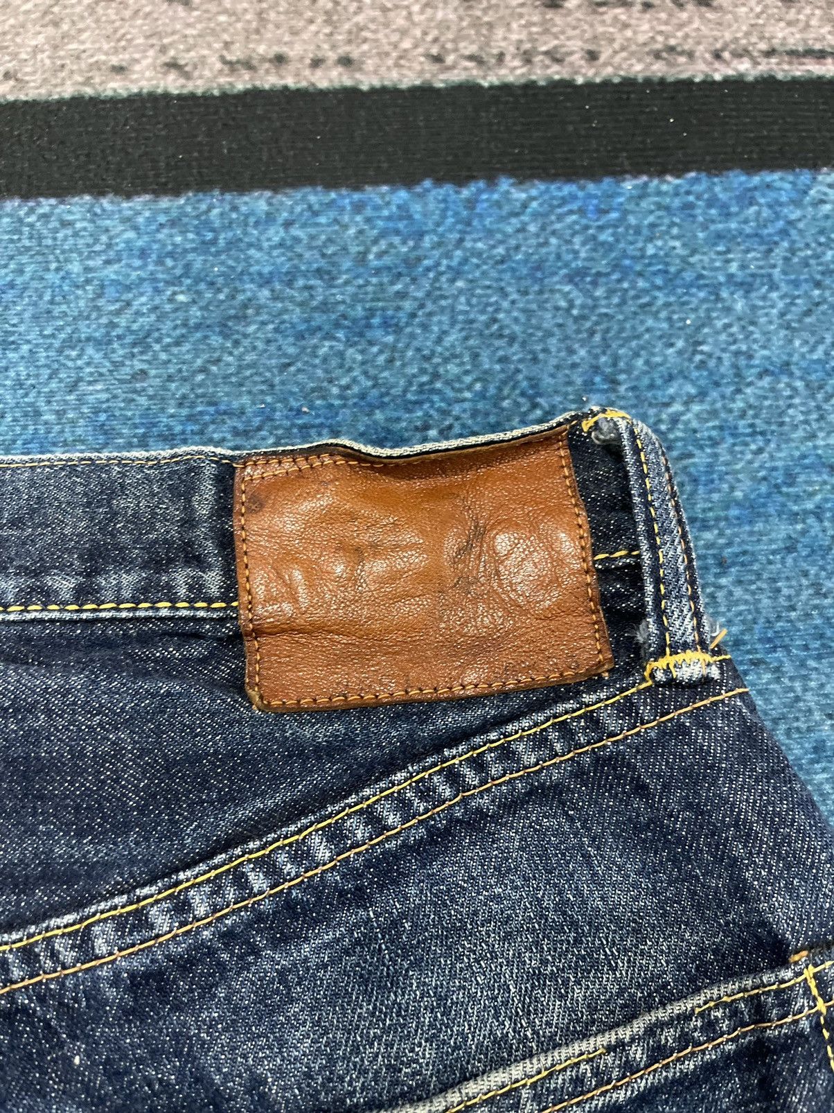 Evisu Vintage Evisu No.2 Selvedge Distressed Denim Pants Size US 29 - 5 Thumbnail