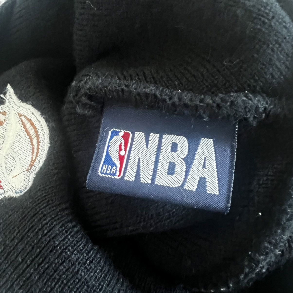 NBA Vintage 2000s Y2K NBA All-Star Game 2001 Black Beanie OSFM Size ONE SIZE - 5 Thumbnail