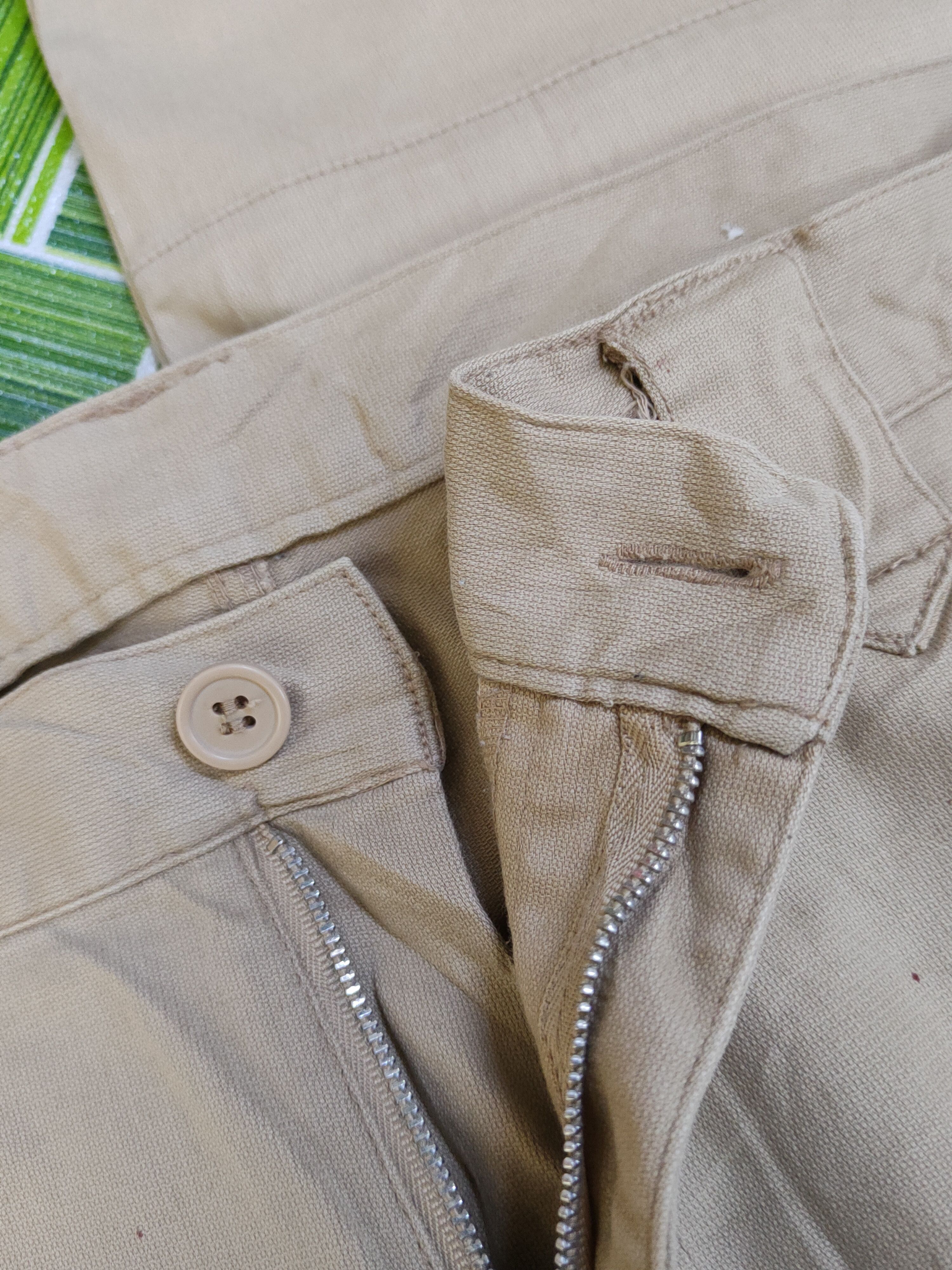 Japanese Brand Japanese Brand Beige Multipocket Tactical Cargo Pants #S2408 Size US 38 / EU 54 - 12 Thumbnail