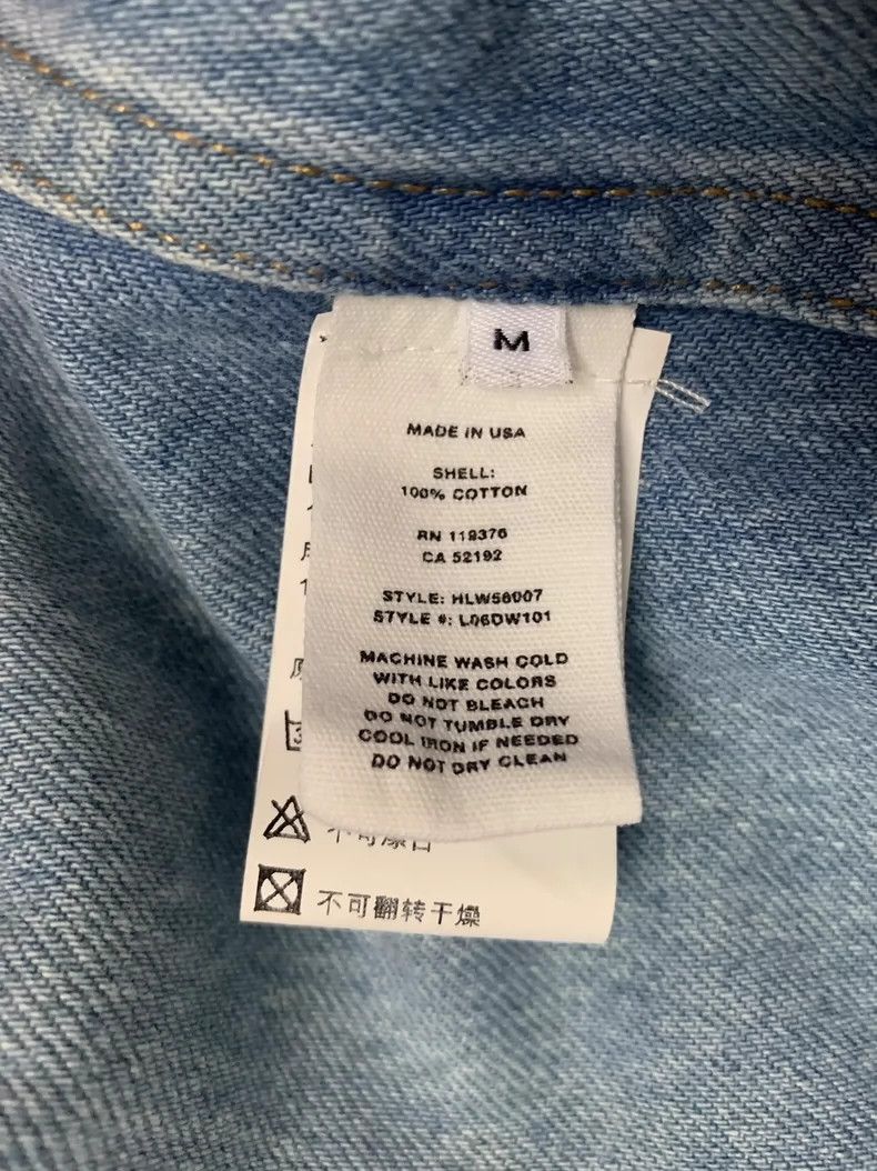 Helmut Lang Helmut Lang size MWorn DENIM COAT JACKET WITH REVERDESIGN 2 Size US M / EU 48-50 / 2 - 4 Thumbnail